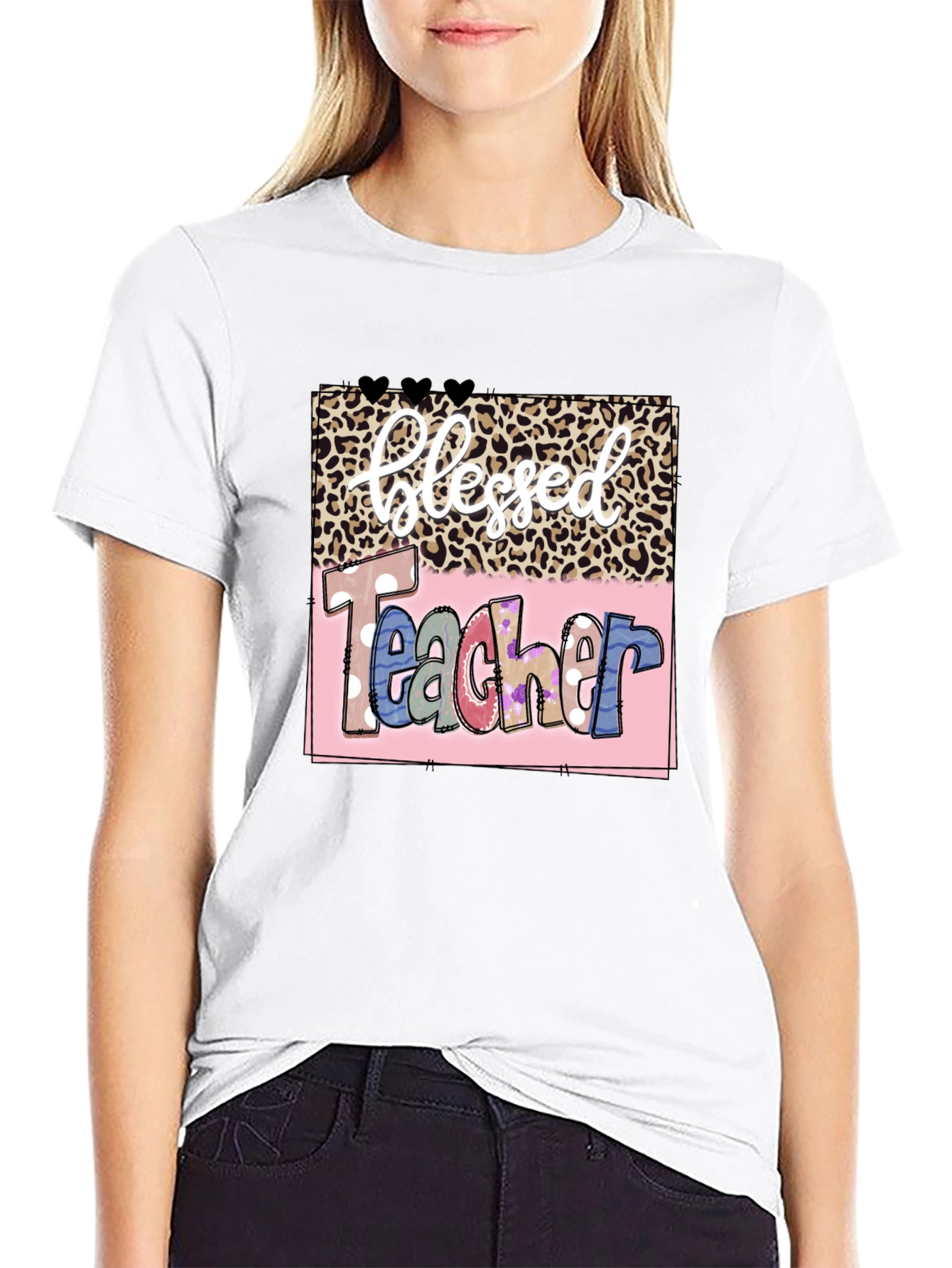 Blessed Teacher Graphic Tee