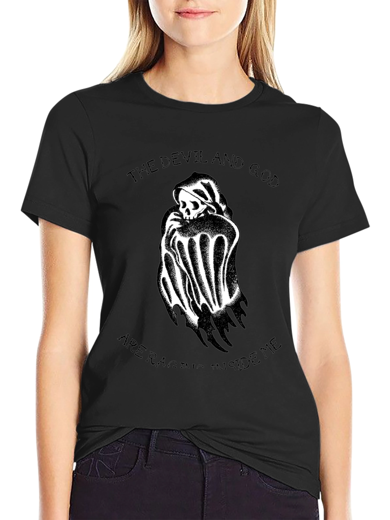 The Devil and God Inside Me Graphic Tee