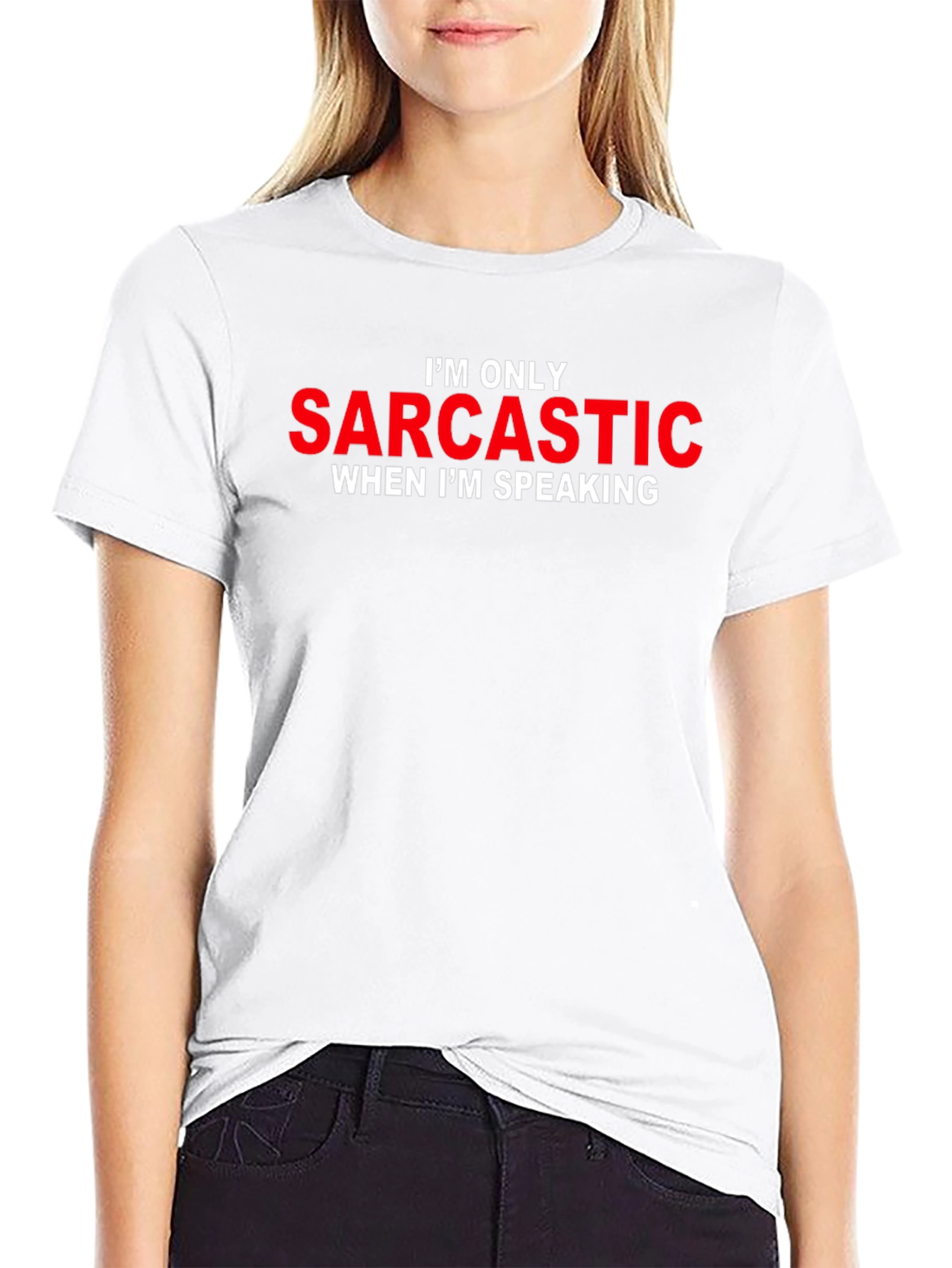 Sarcastic When Speaking Graphic T-Shirt