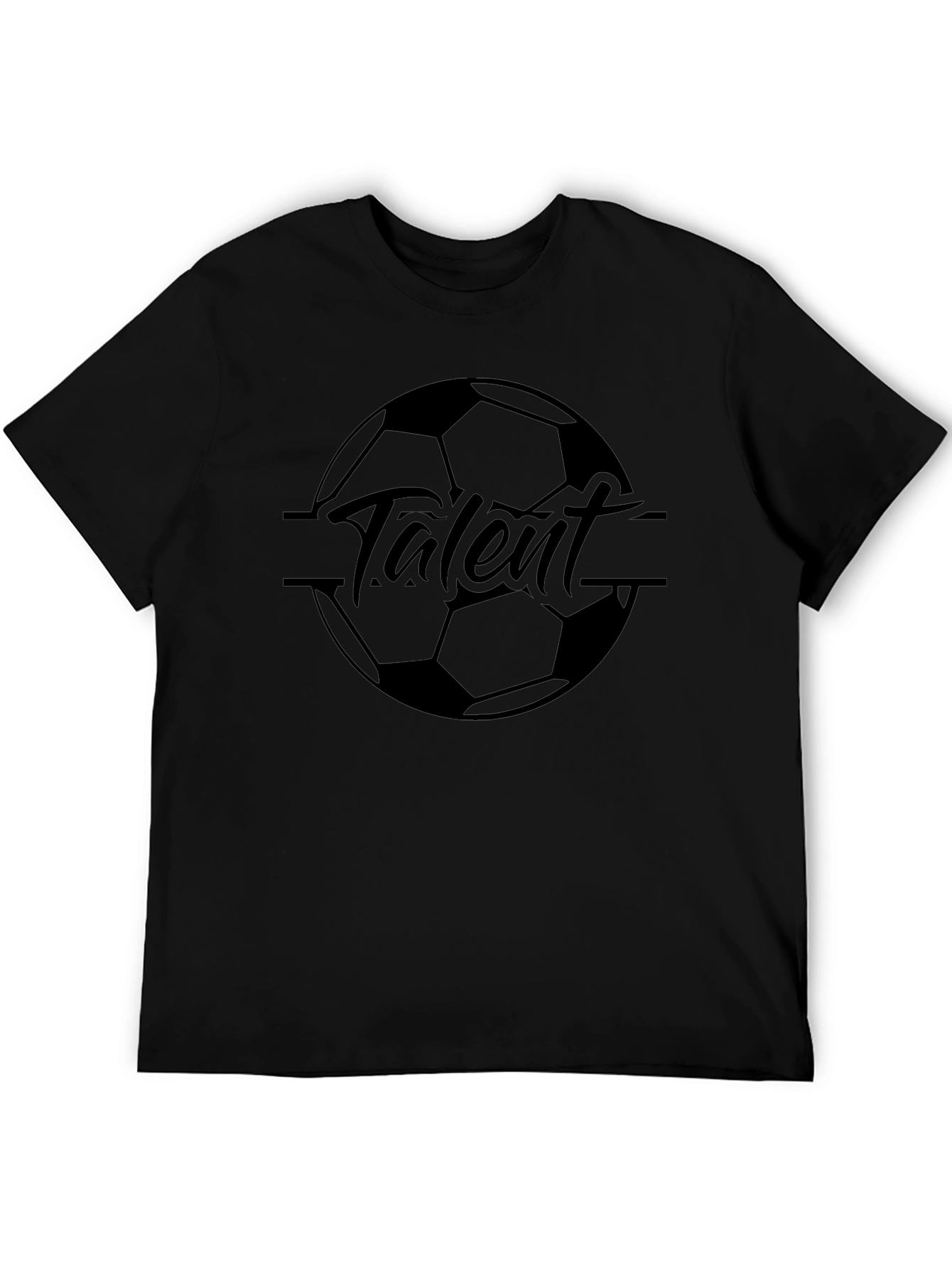 Talent Soccer Graphic Tee - Black