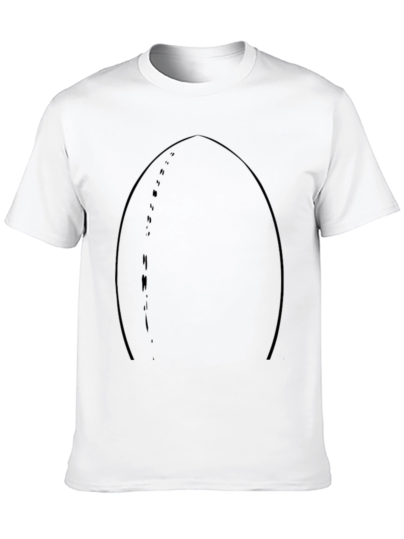 Mens Black Graphic Tee - Modern Style