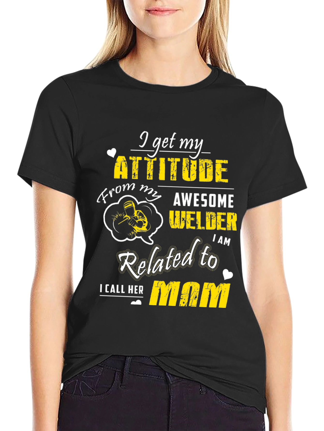 Awesome Welders Mom T-Shirt