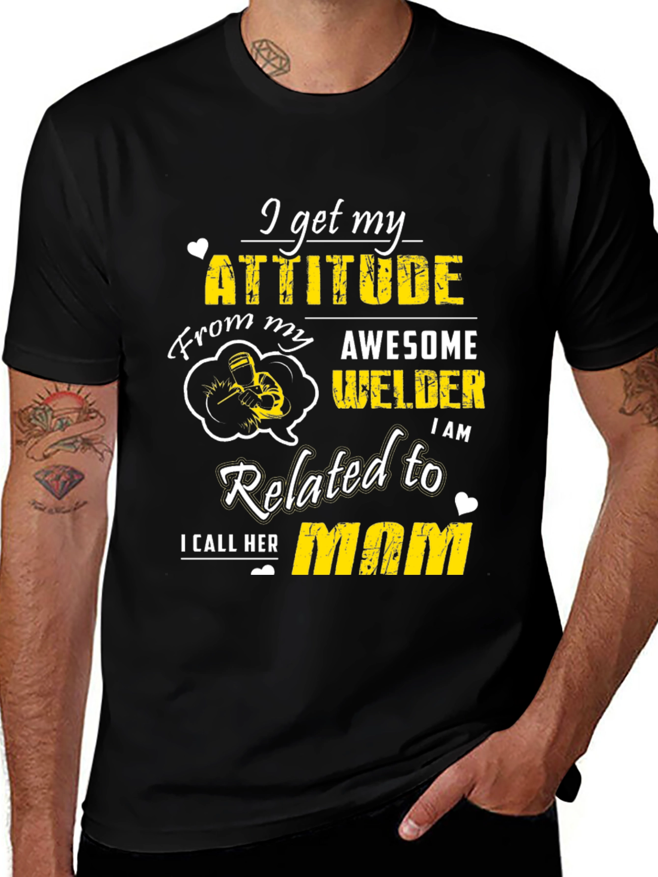 Awesome Welders Mom T-Shirt