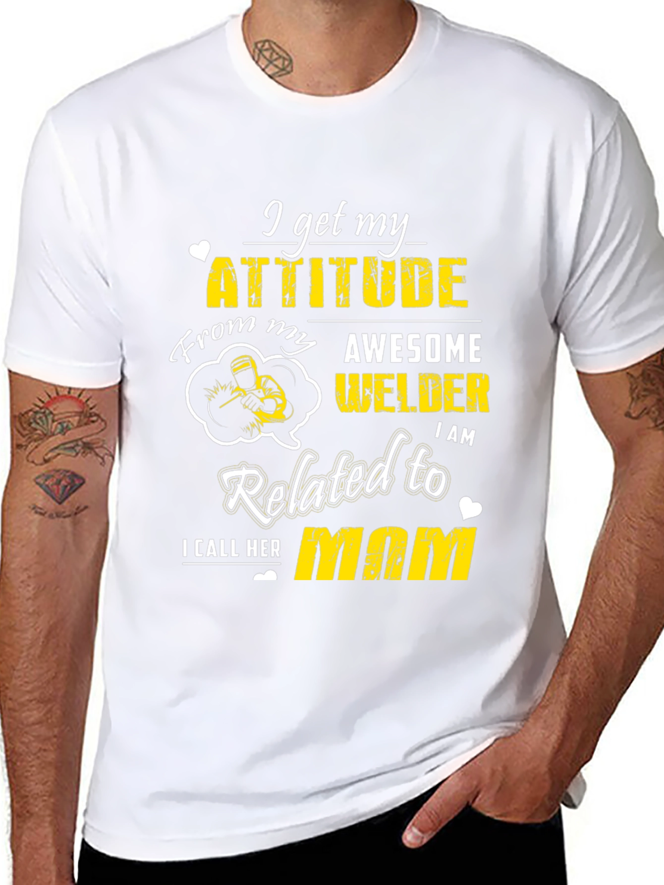 Awesome Welders Mom T-Shirt