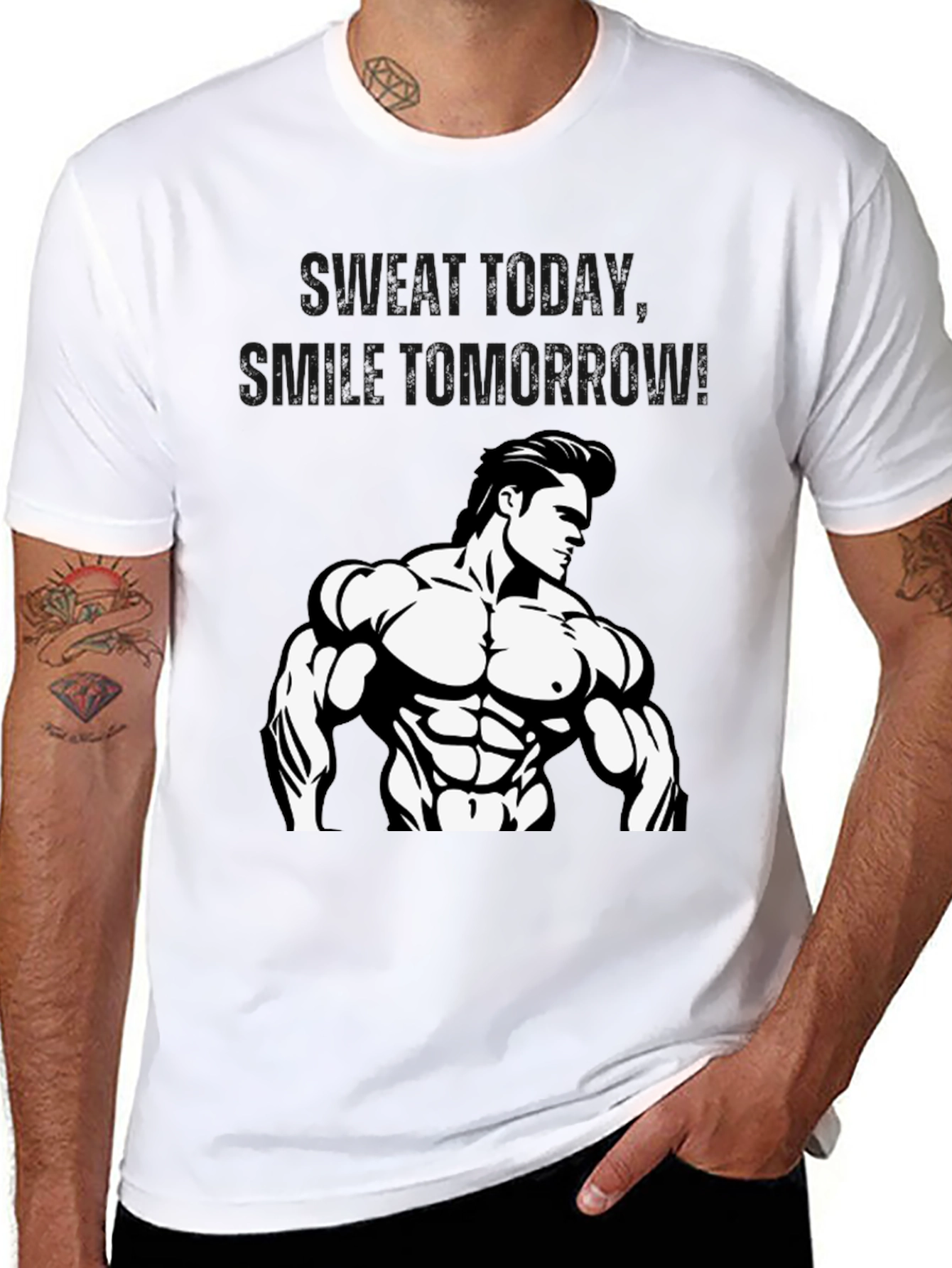 Gym Today Strong Tomorrow T-Shirt