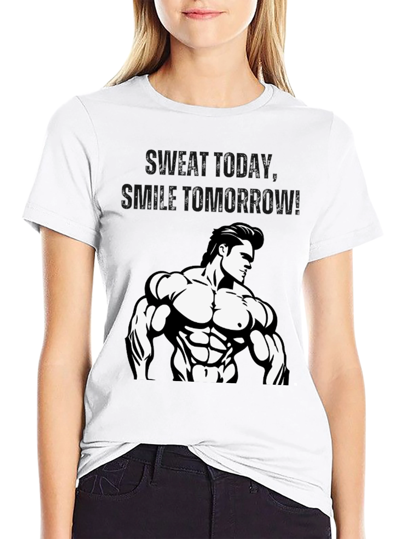 Gym Today Strong Tomorrow T-Shirt