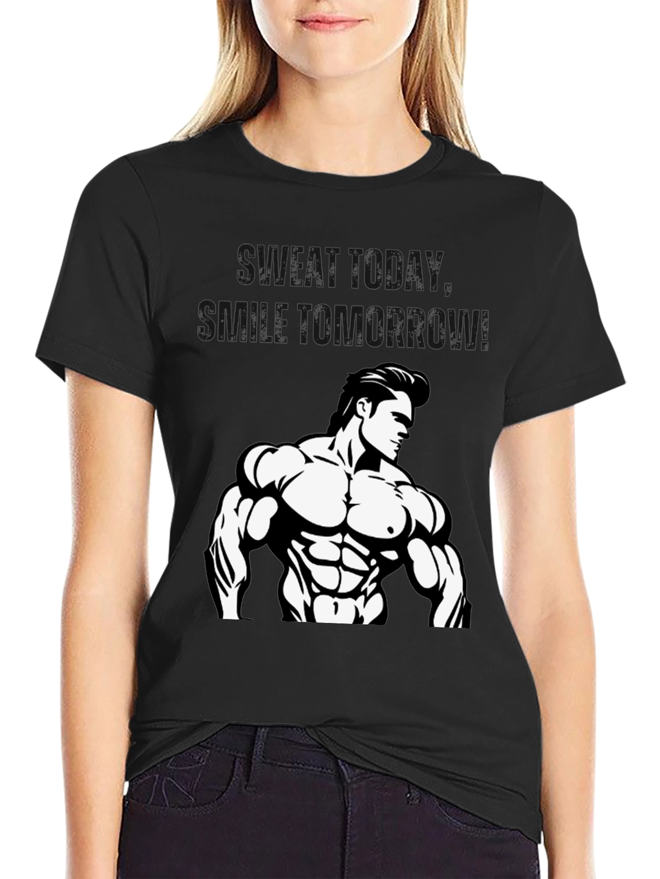Gym Today Strong Tomorrow T-Shirt
