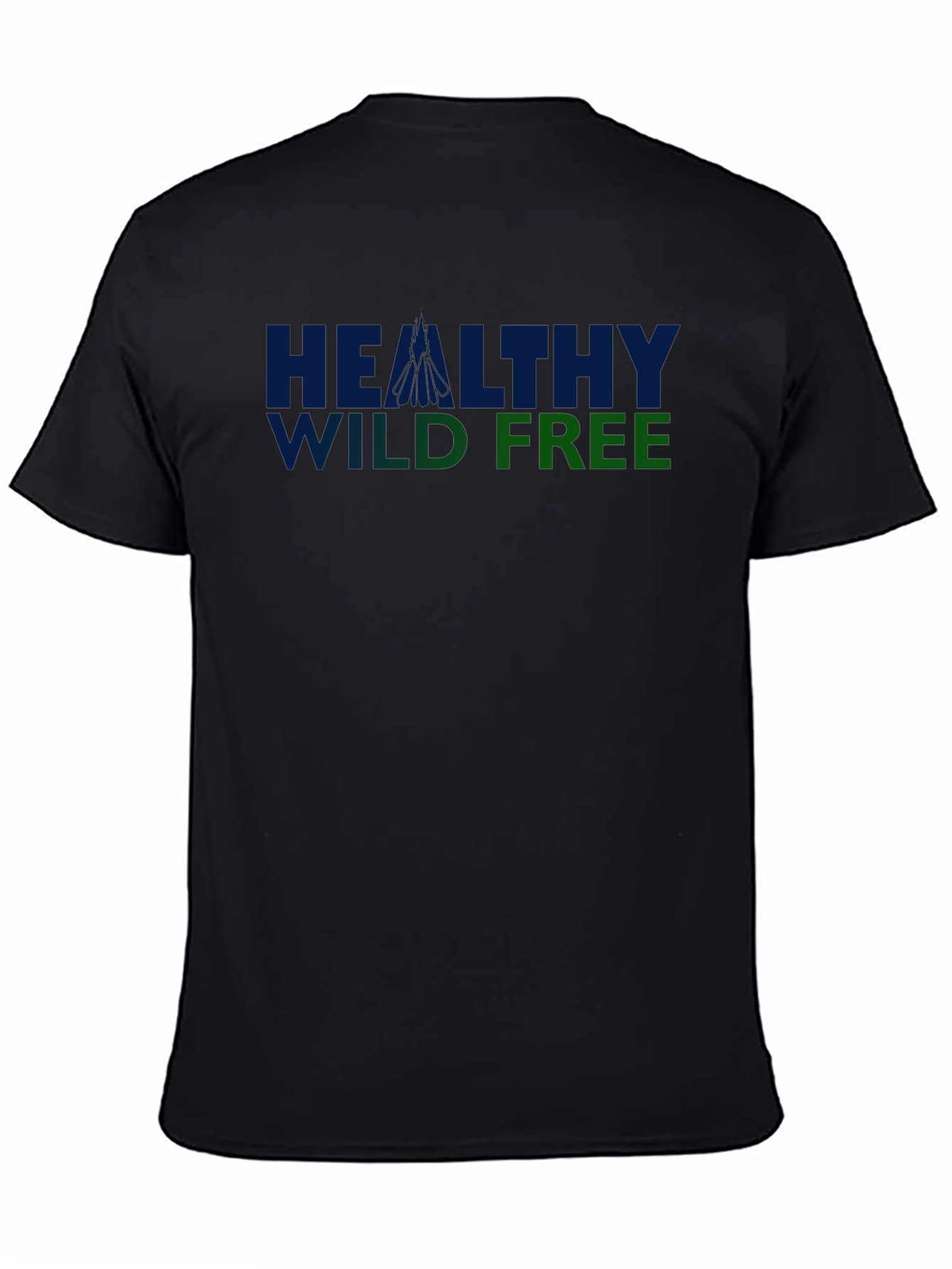 Healthy Wild Free Graphic Tee - Casual Comfort
