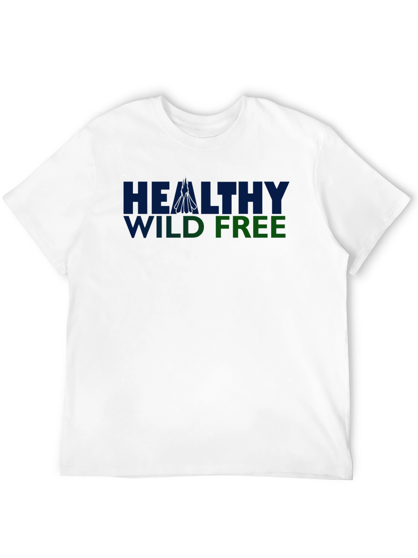 Healthy Wild Free Graphic Tee - Casual Comfort