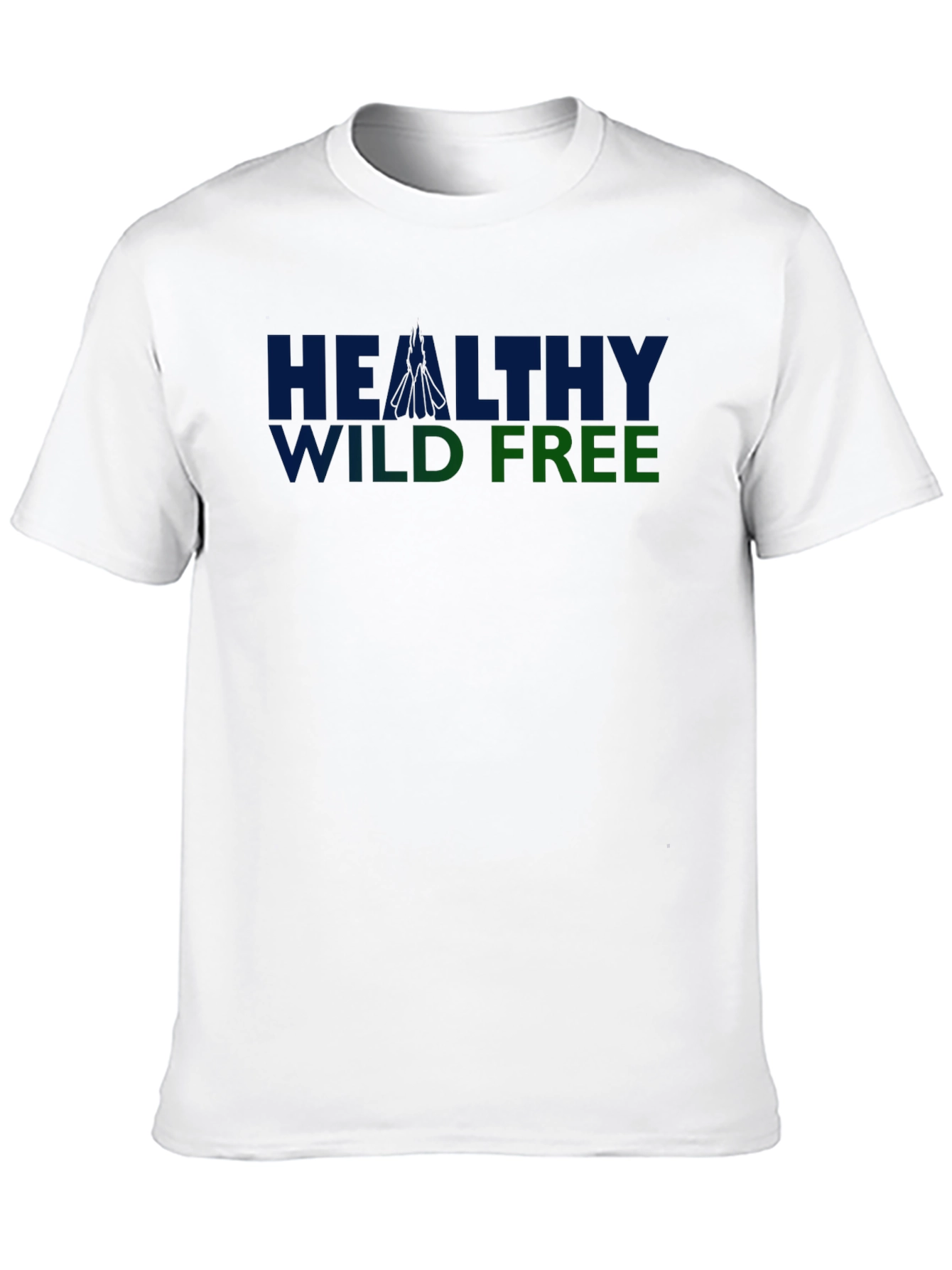 Healthy Wild Free Graphic Tee - Casual Comfort