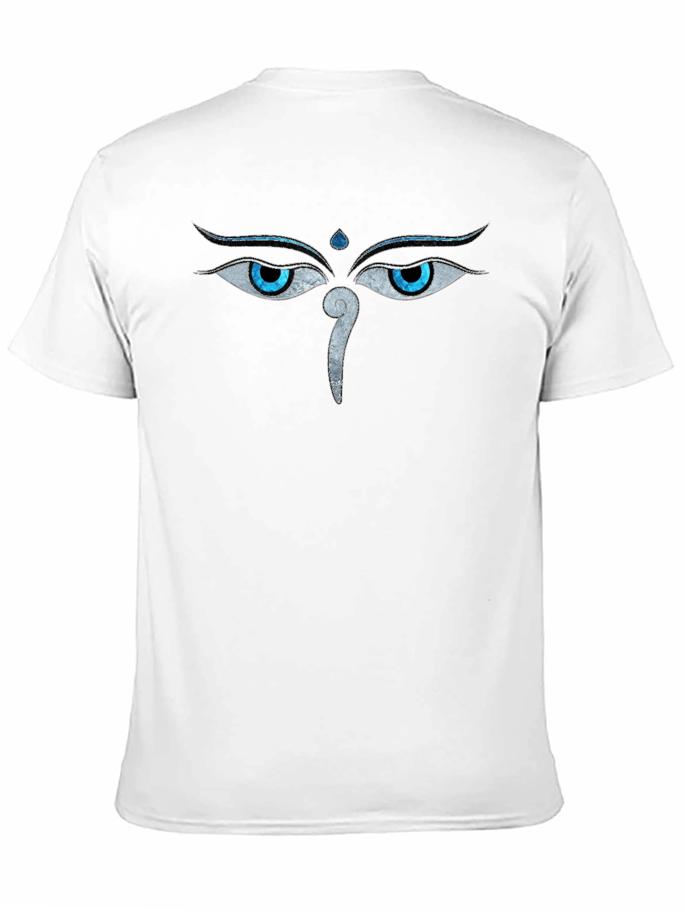 Mystic Eyes Graphic Tee - Black Cotton T-Shirt