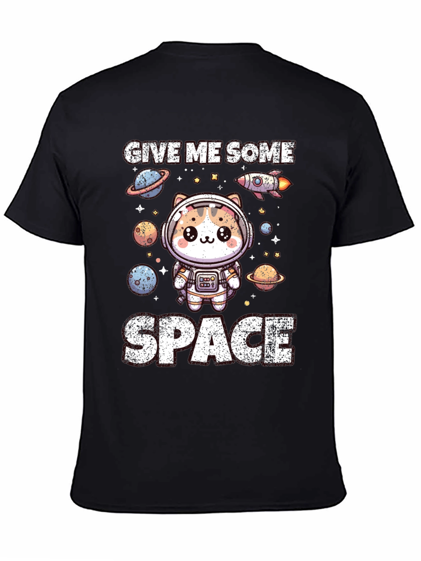 Give Me Some Space Cat Astronaut T-Shirt
