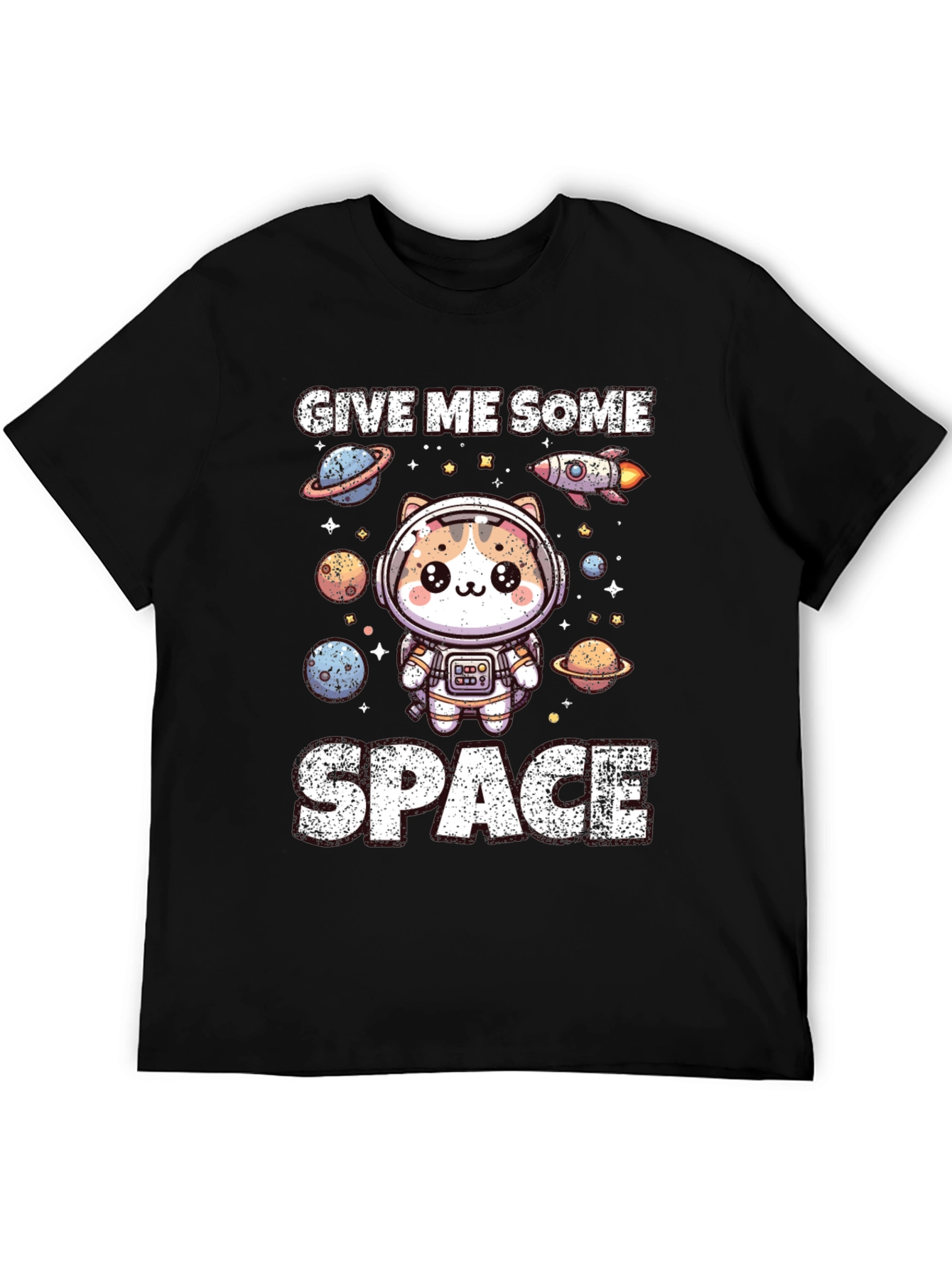 Give Me Some Space Cat Astronaut T-Shirt