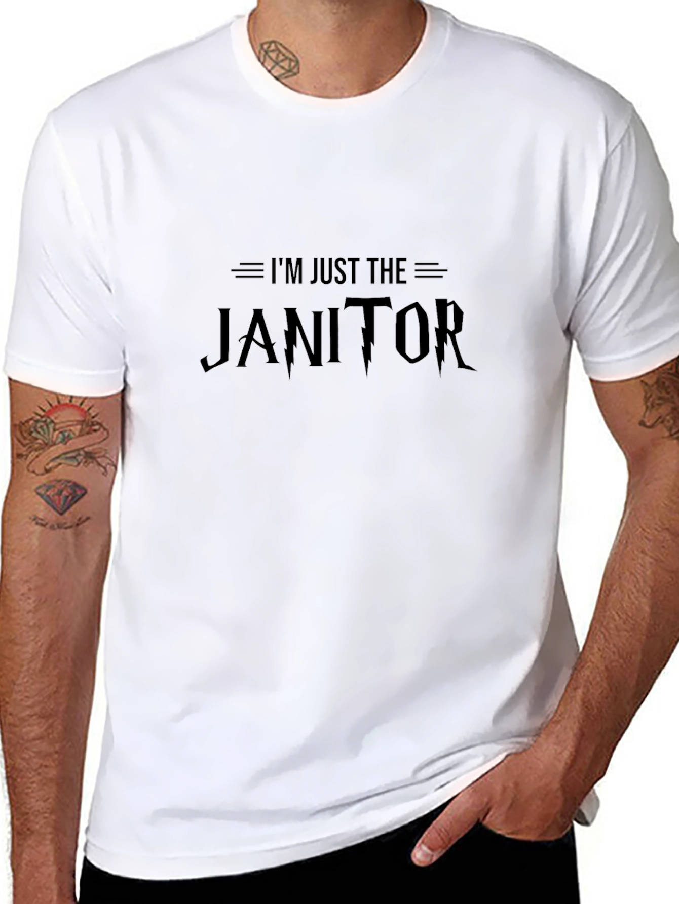 Im Just The Janitor Graphic T-Shirt