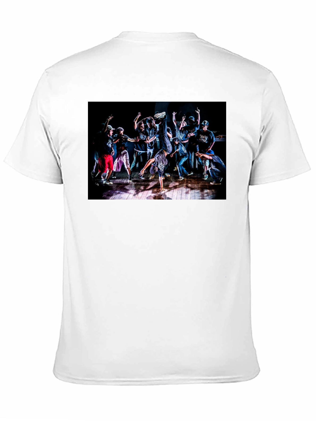 Dance Crew Graphic Tee - Black