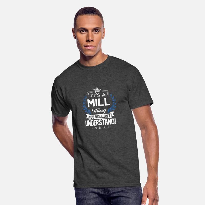 Mill Name T Shirt - Mill Things Name 2 Gift Item T