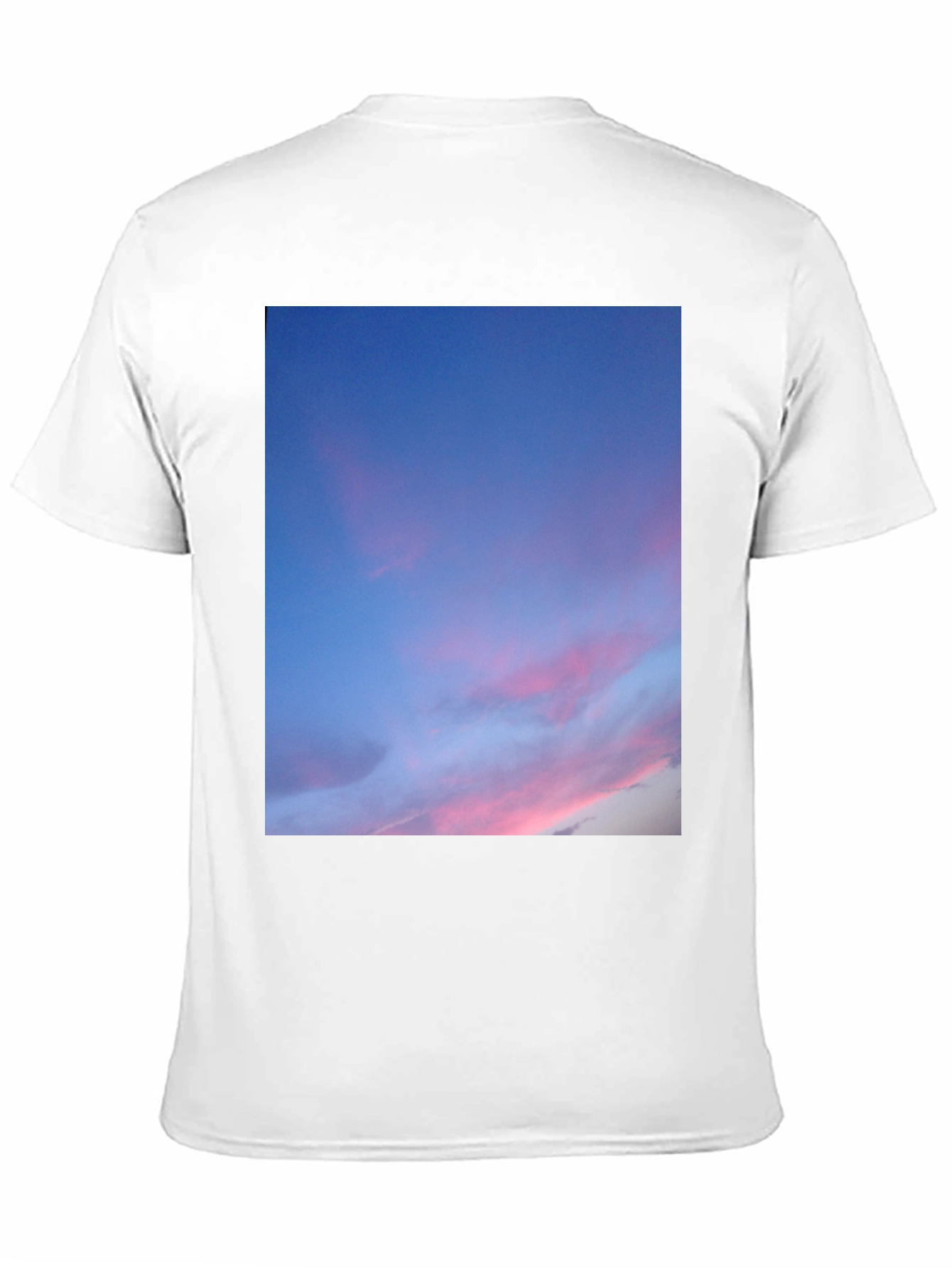 Sunset Sky T-Shirt - Soft Black Cotton Tee