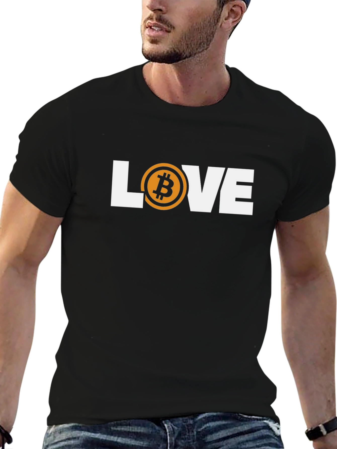 Bitcoin Love T-Shirt - Crypto Fan Tee