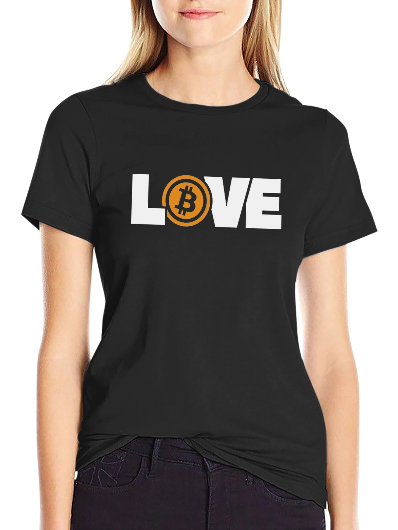 Bitcoin Love T-Shirt - Crypto Fan Tee