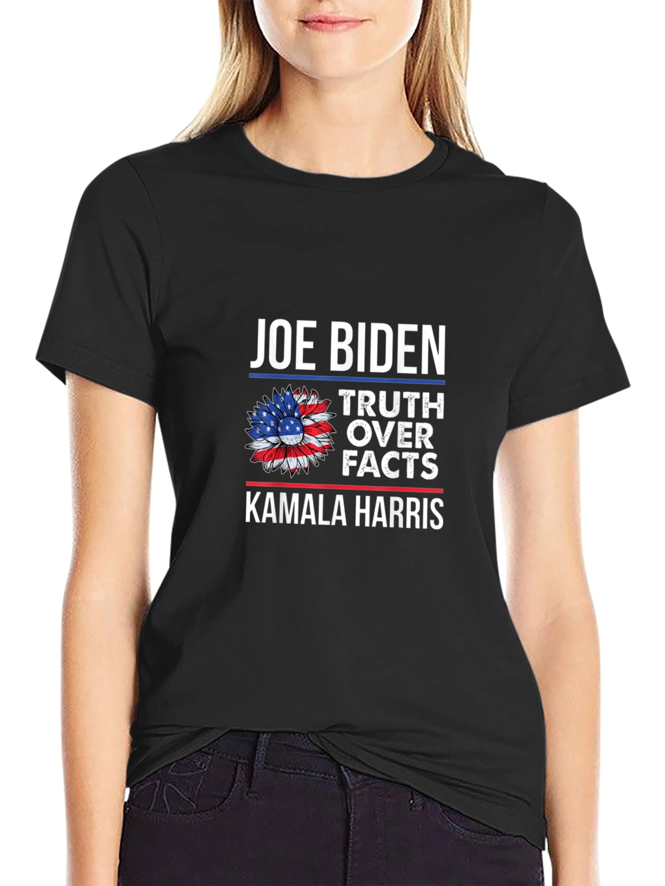 Joe Biden Kamala Harris Truth Over Facts T-Shirt
