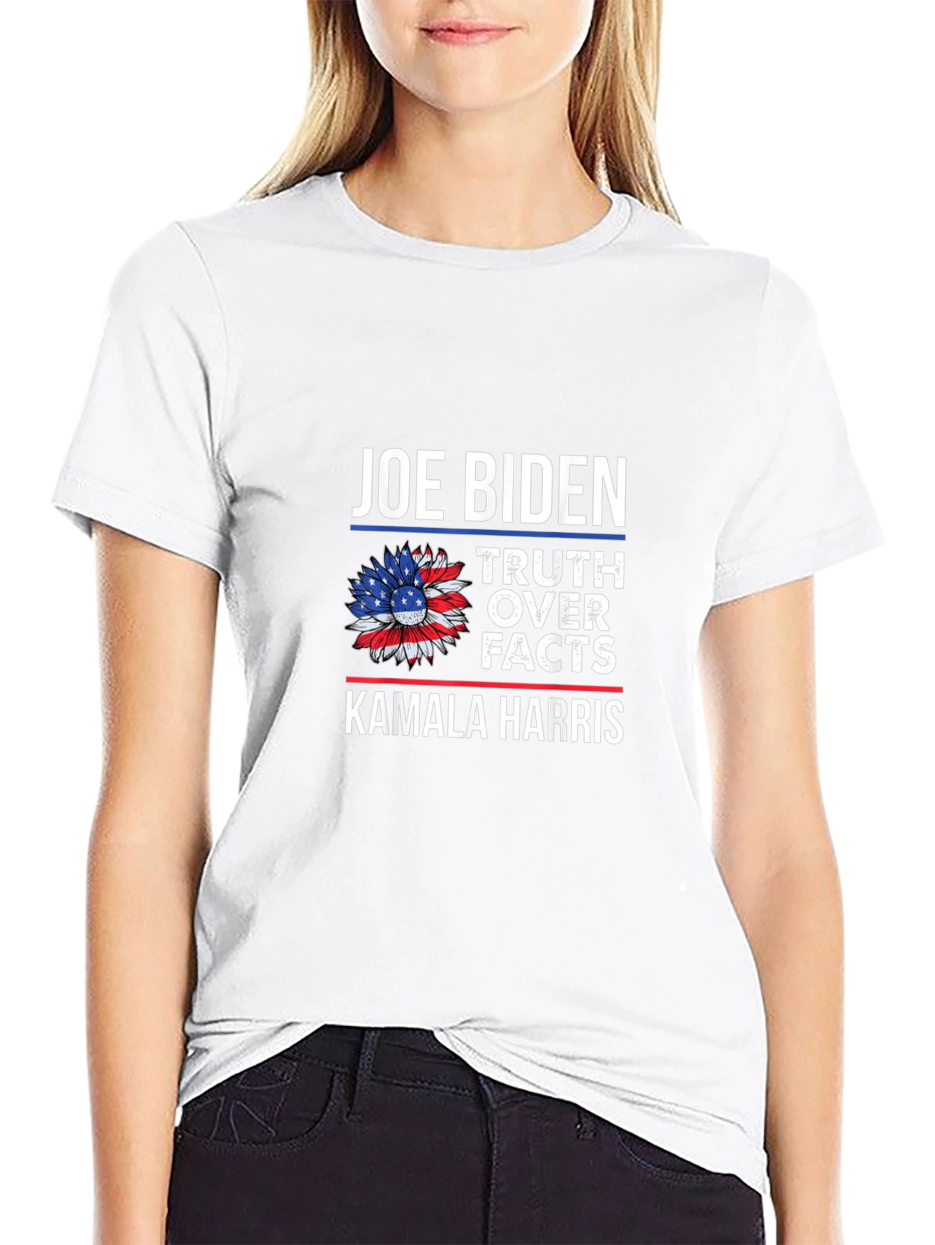 Joe Biden Kamala Harris Truth Over Facts T-Shirt