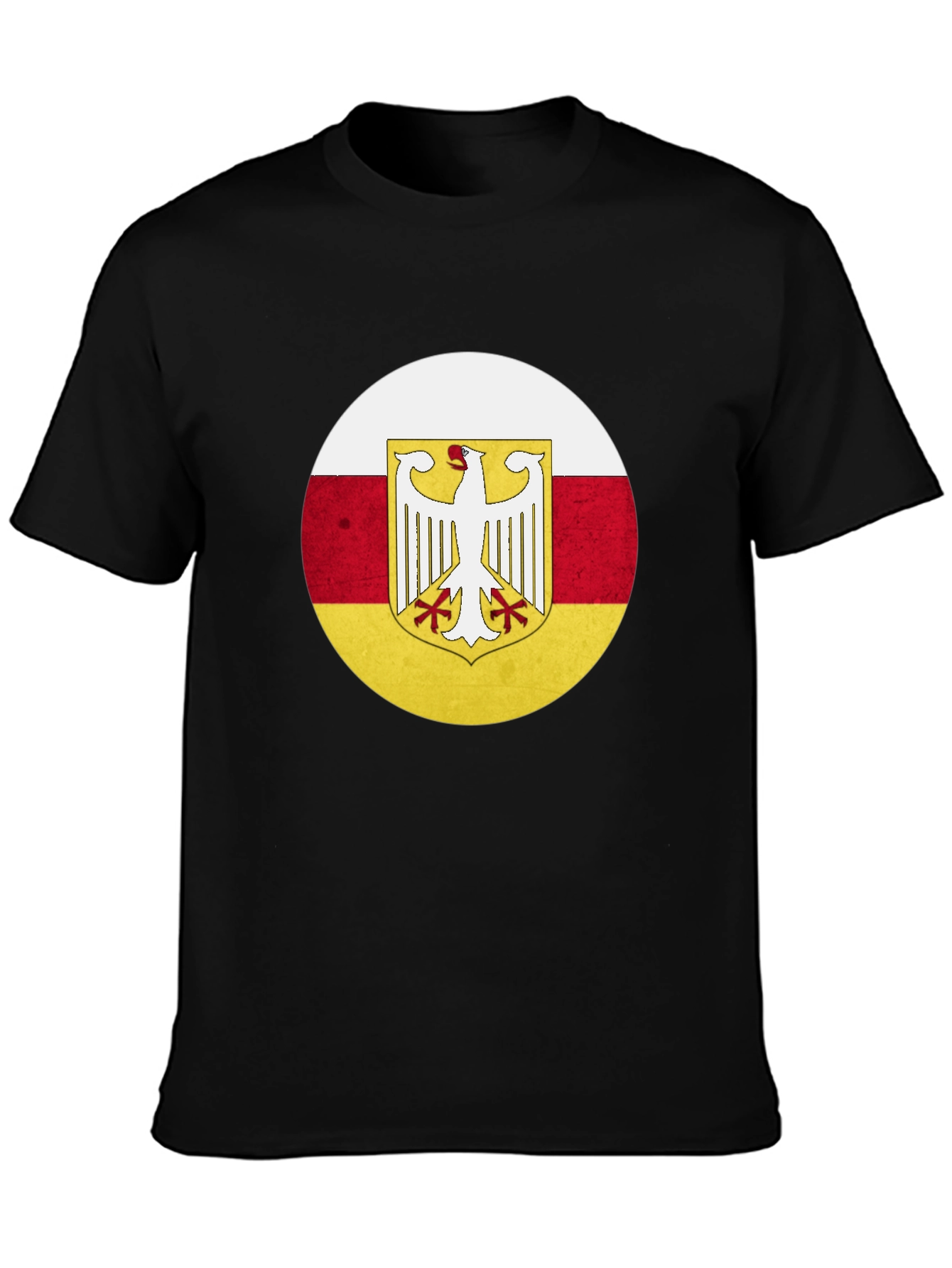 Ossetia Eagle Crest Black T-Shirt
