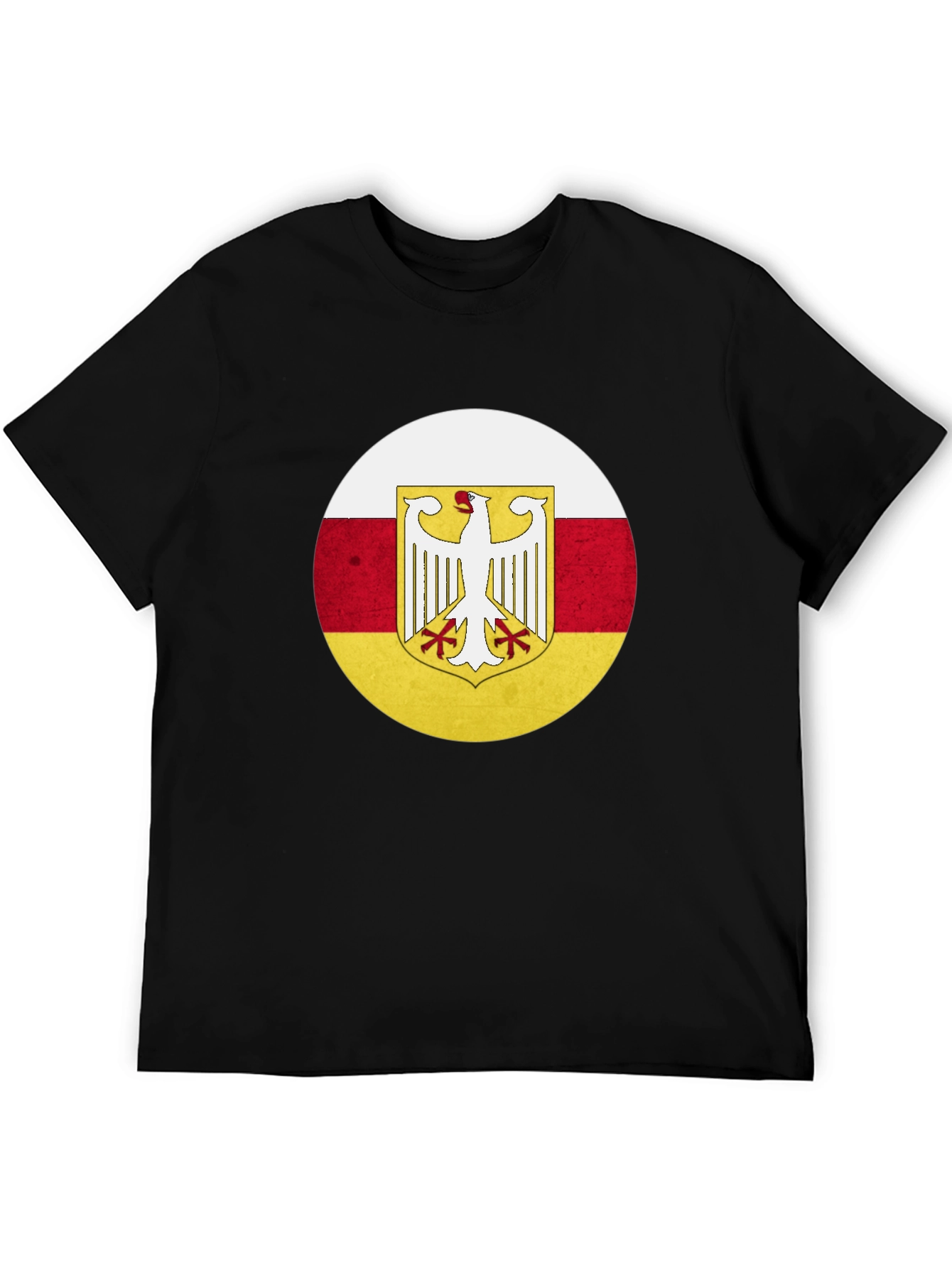 Ossetia Eagle Crest Black T-Shirt