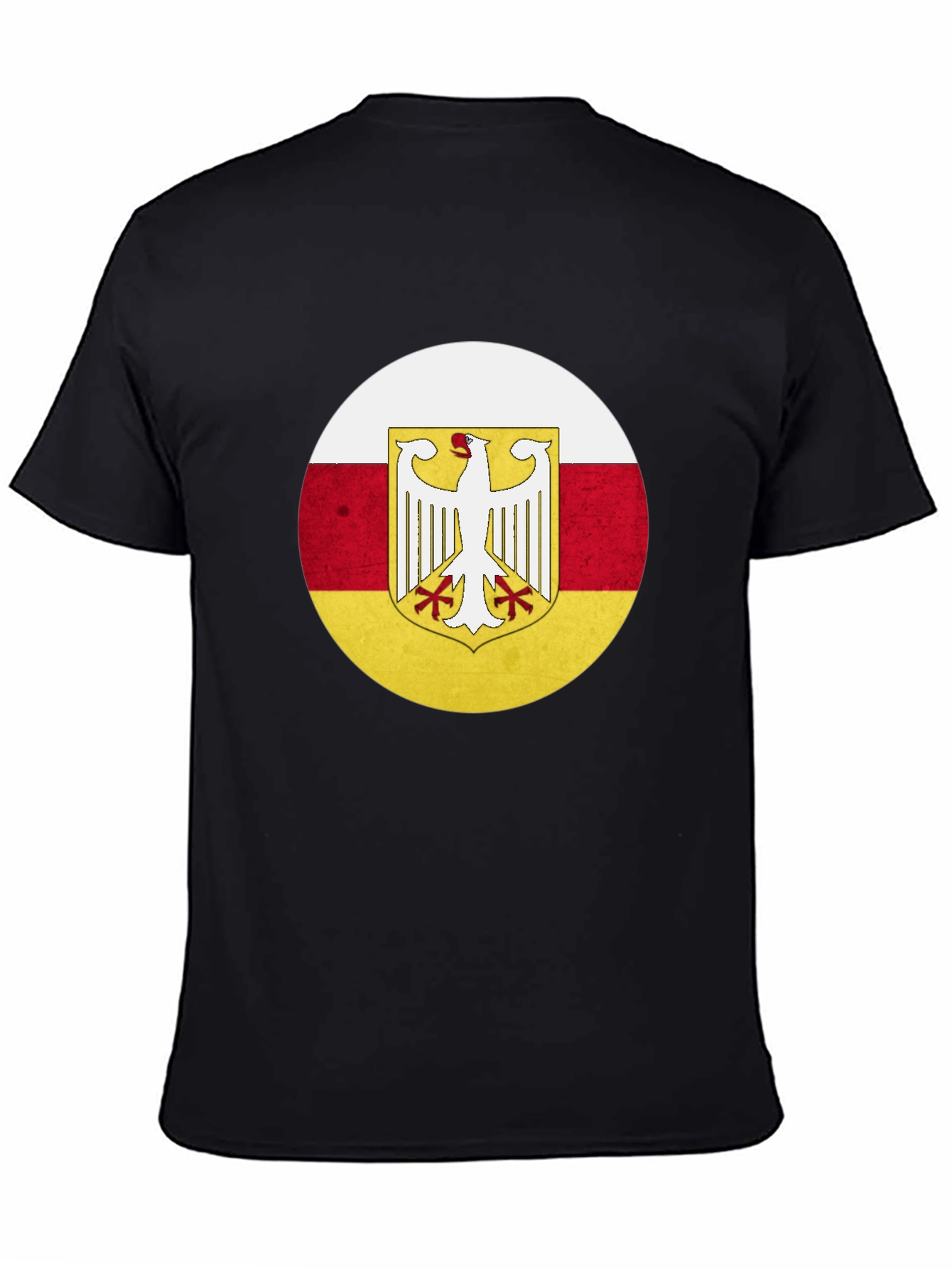 Ossetia Eagle Crest Black T-Shirt