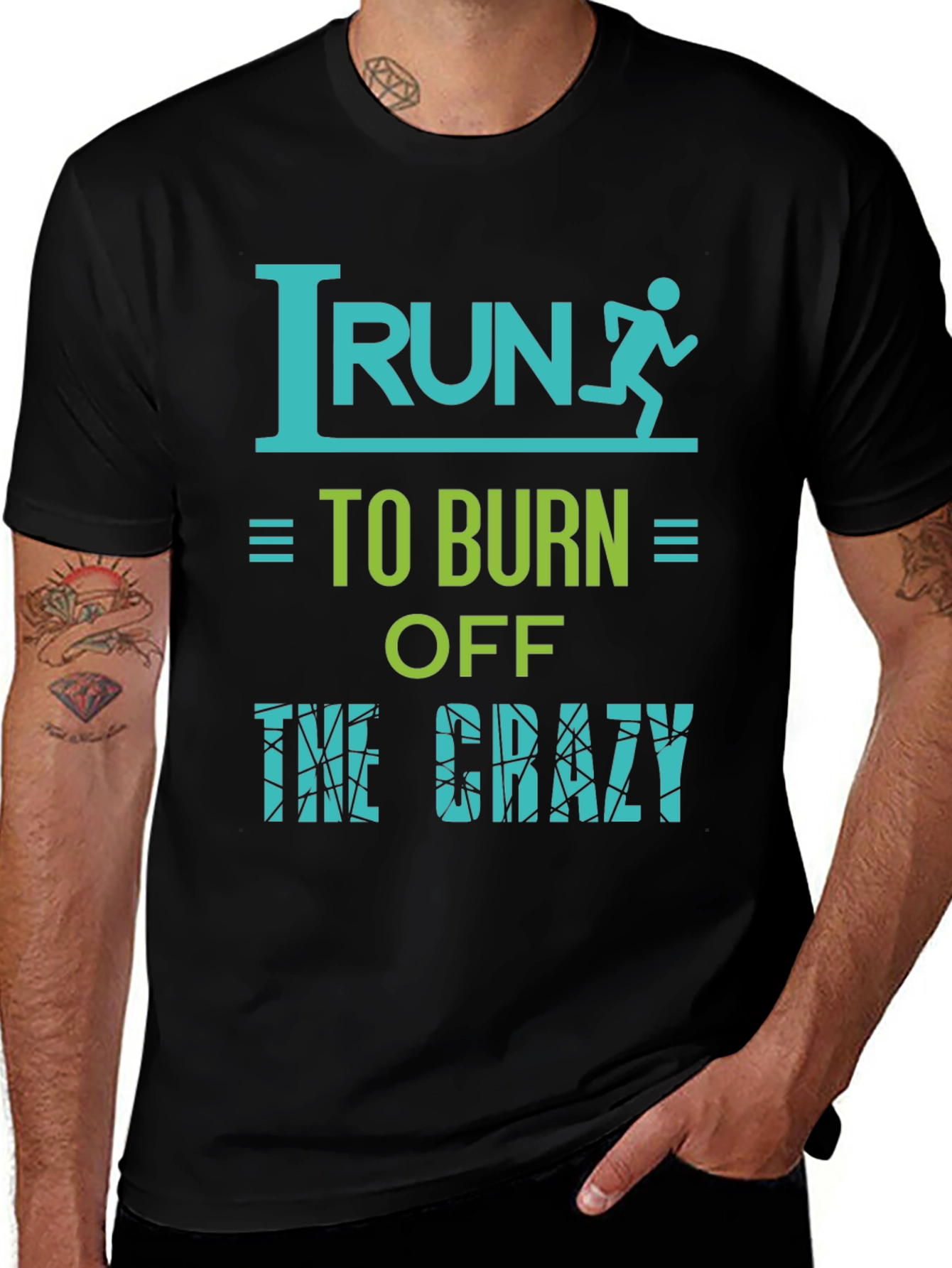 Run the Crazy Away Tee