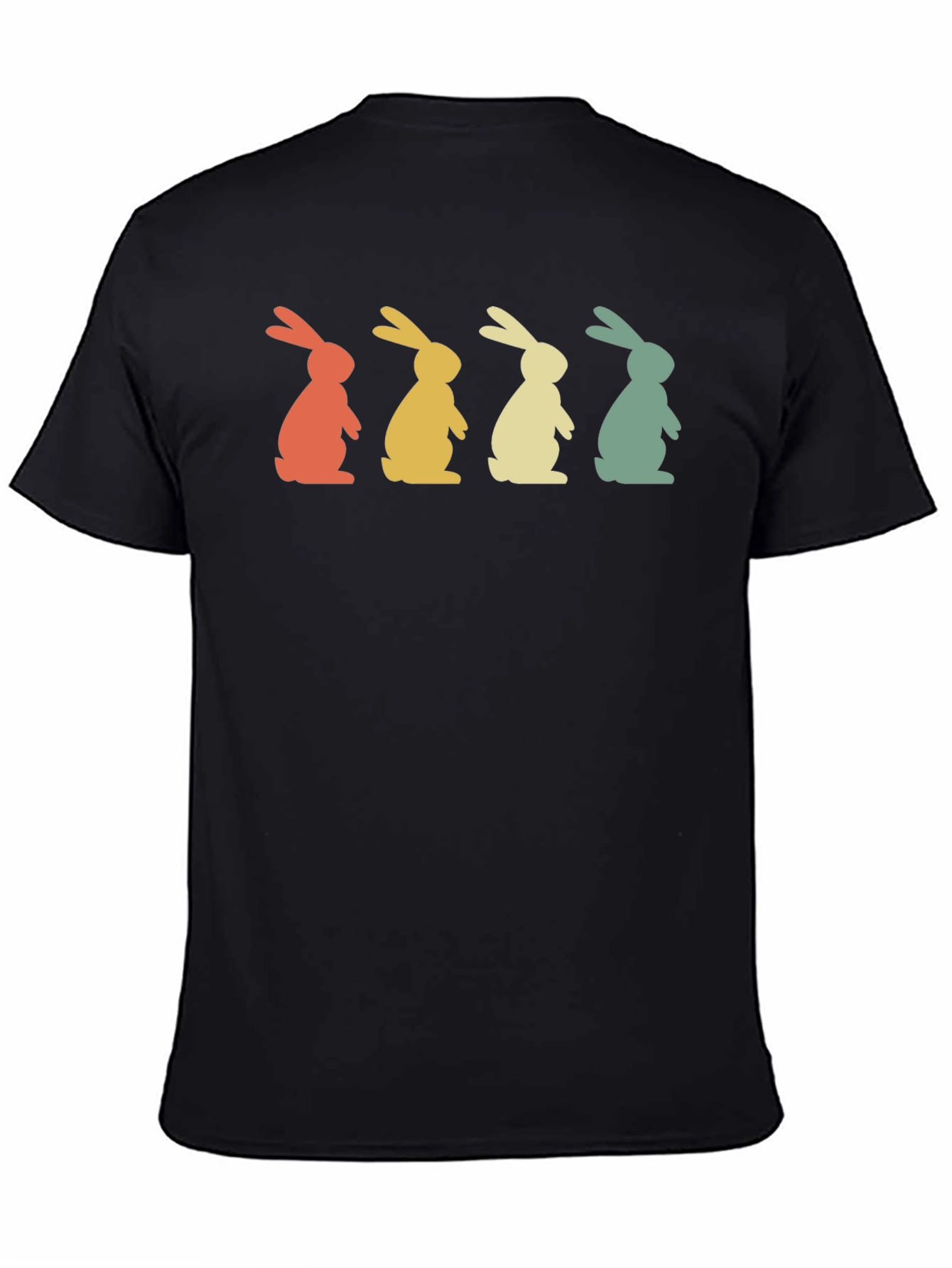 Retro Easter Bunny T-Shirt - Cute Rabbit Tee