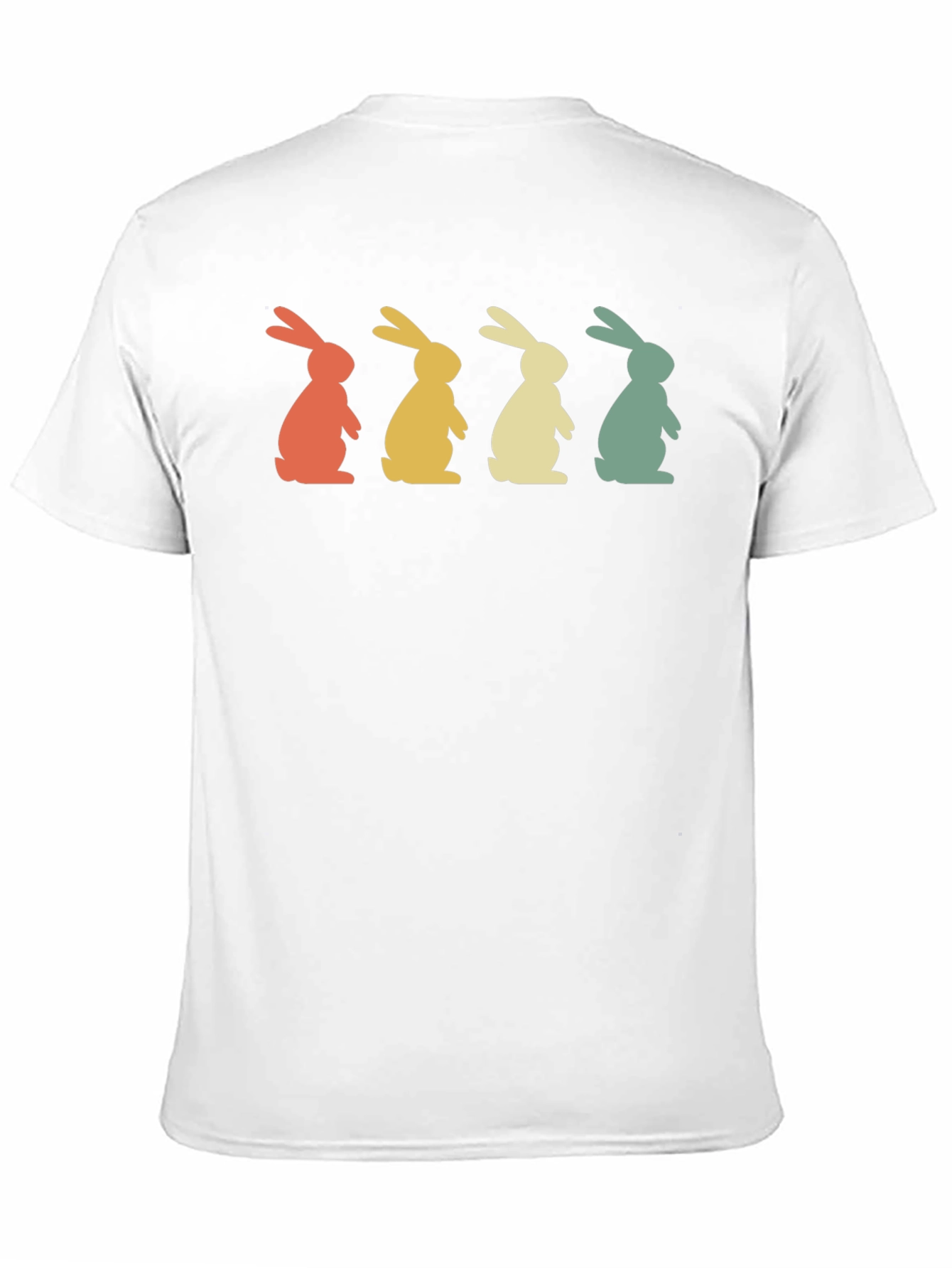Retro Easter Bunny T-Shirt - Cute Rabbit Tee