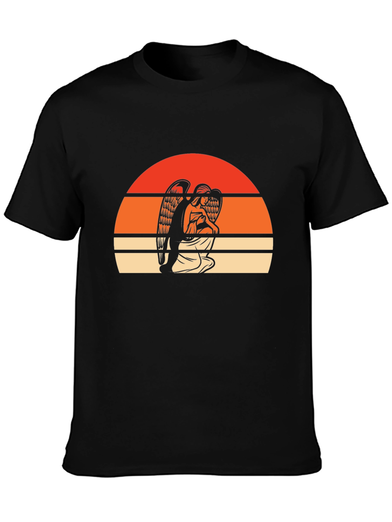 Retro Angel Graphic T-Shirt