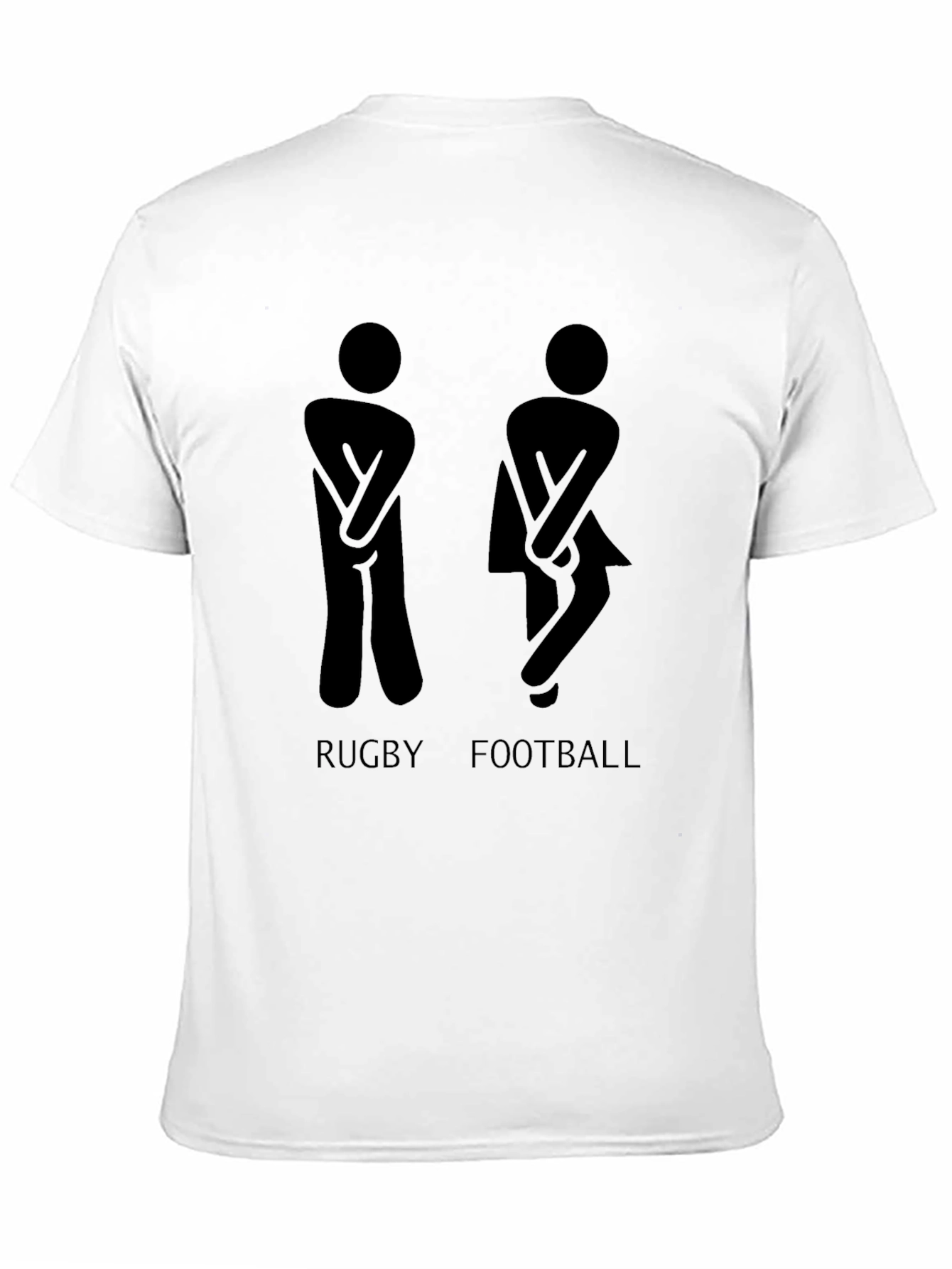Funny Rugby Football Humor Graphic Tee