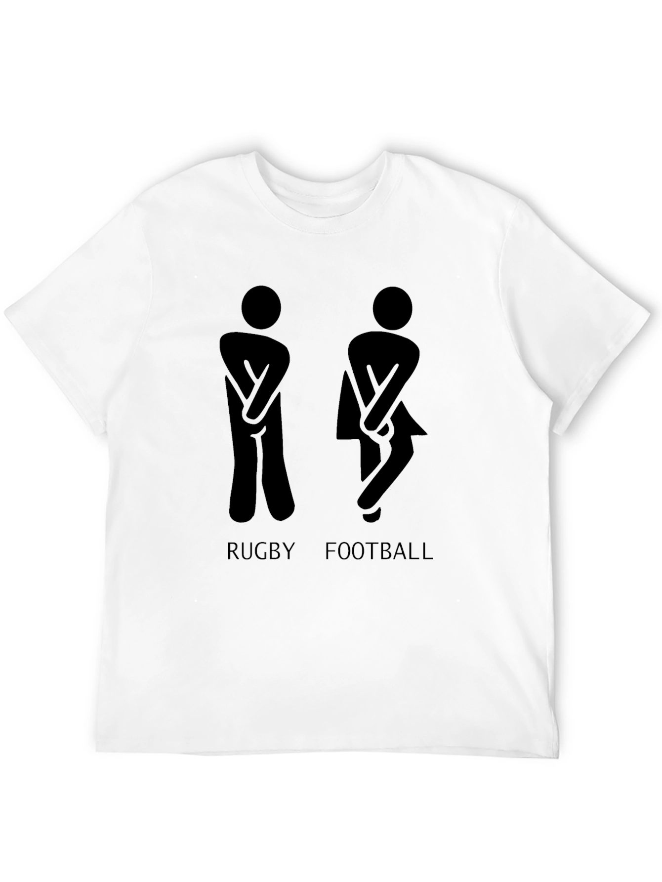 Funny Rugby Football Humor Graphic Tee