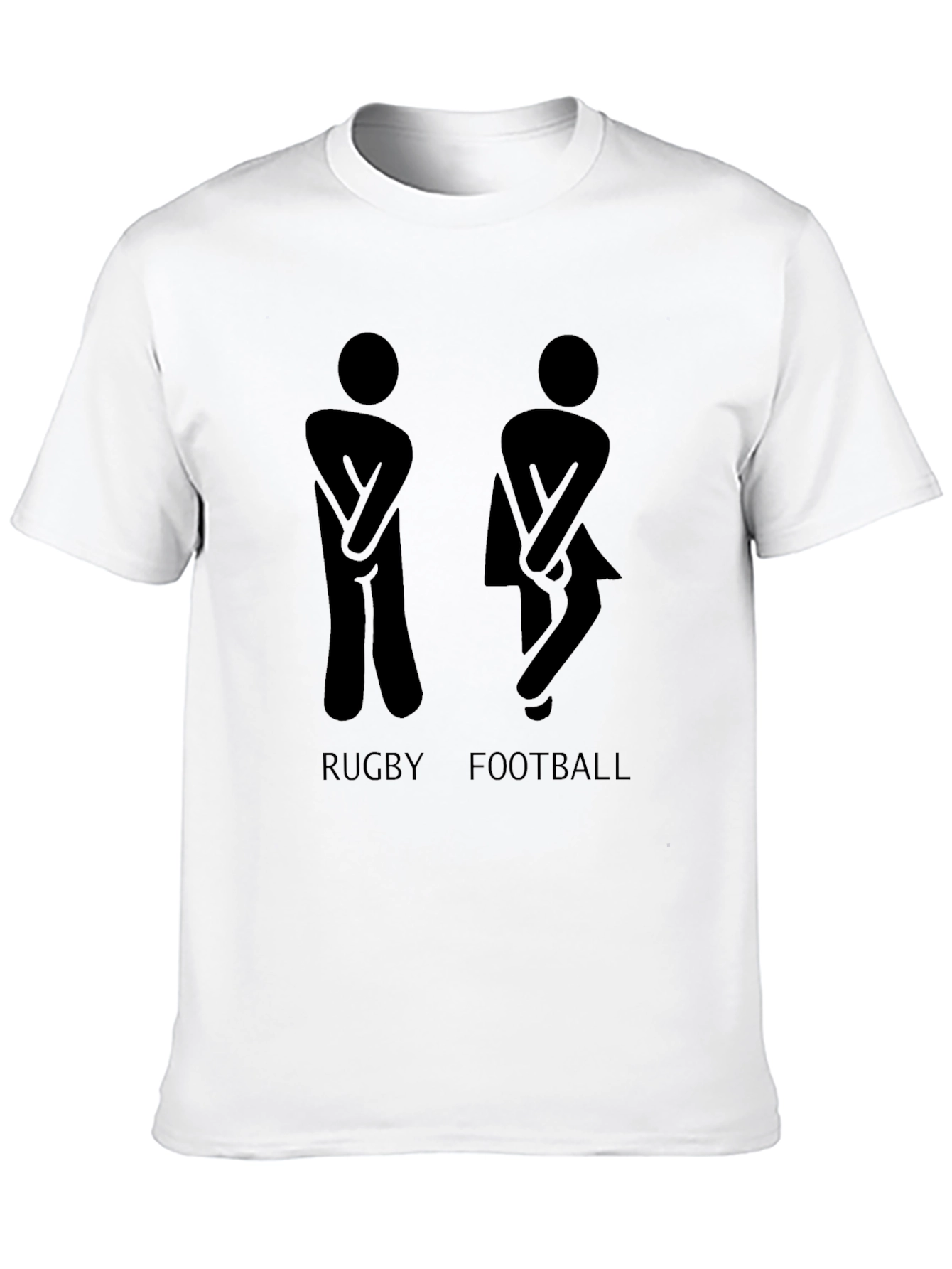 Funny Rugby Football Humor Graphic Tee