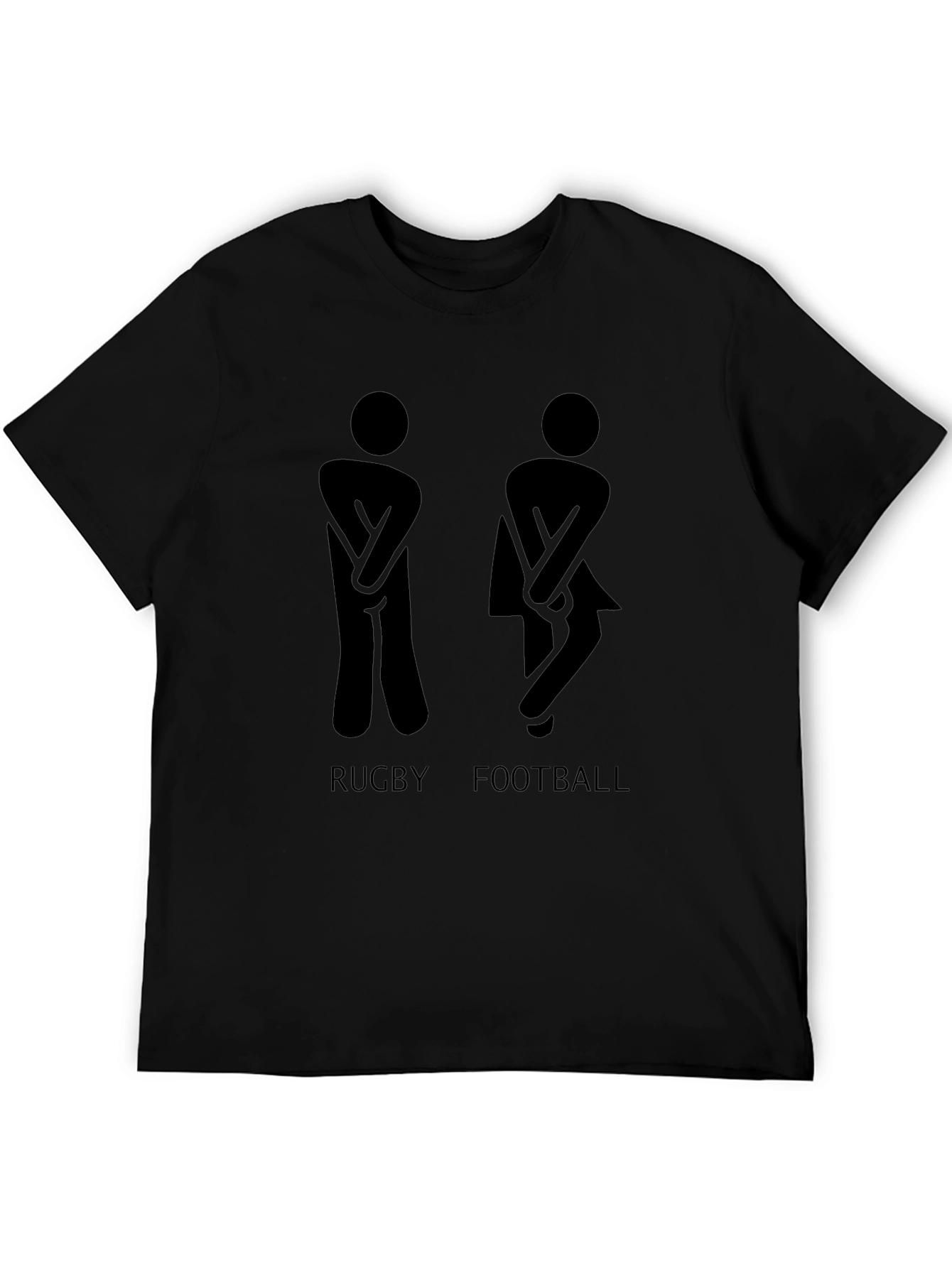 Funny Rugby Football Humor Graphic Tee
