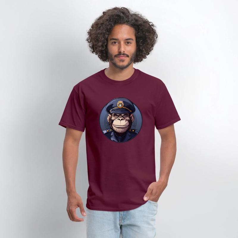 Monkey policewoman