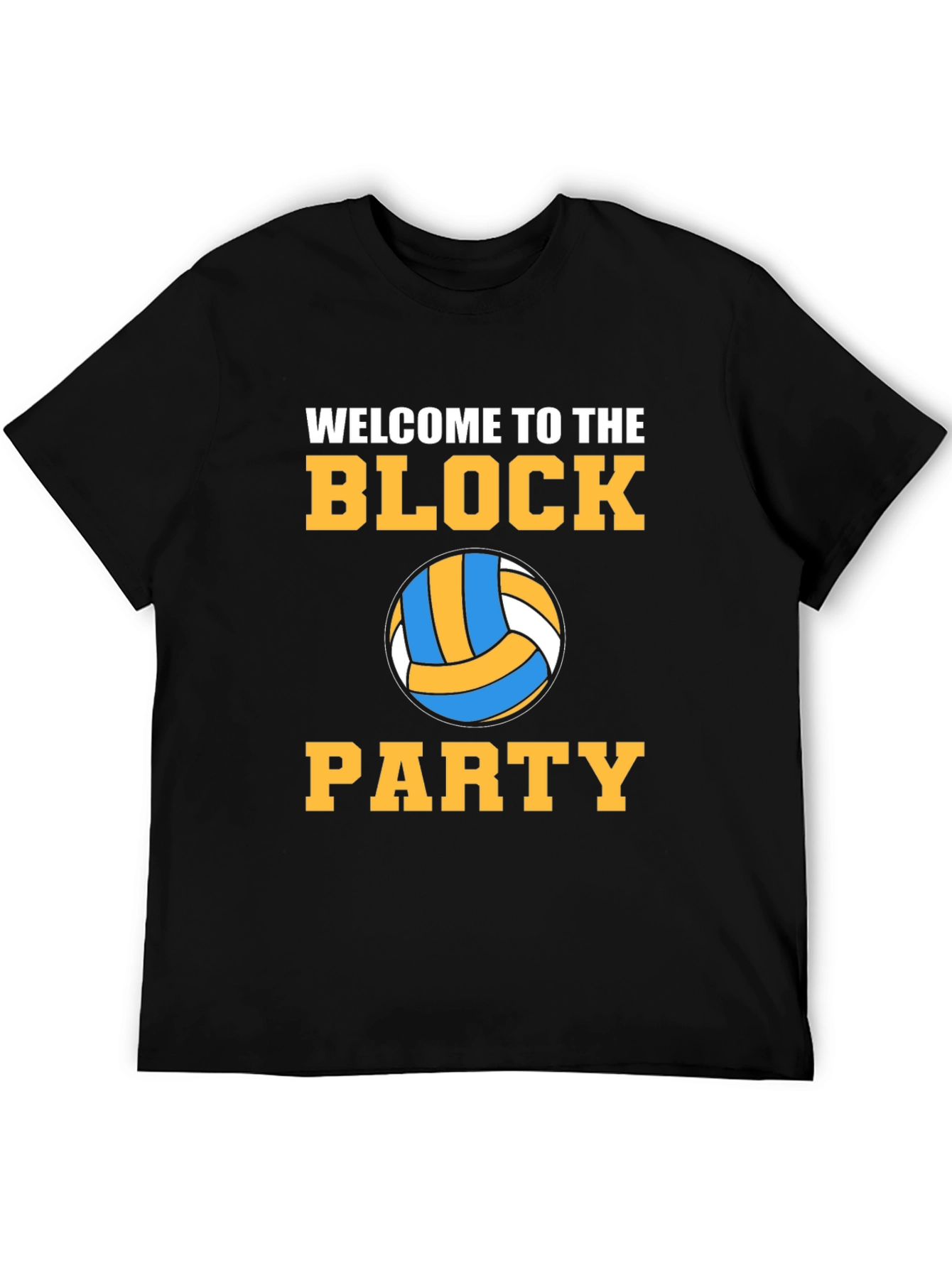 Volleyball Block Party Graphic Tee