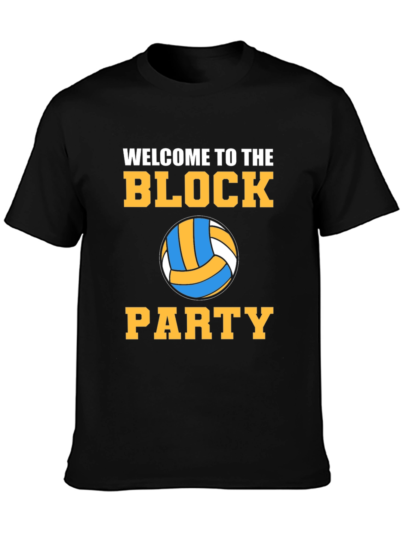 Volleyball Block Party Graphic Tee