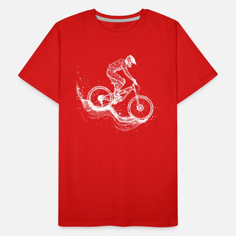 Mountain Biking Drawing