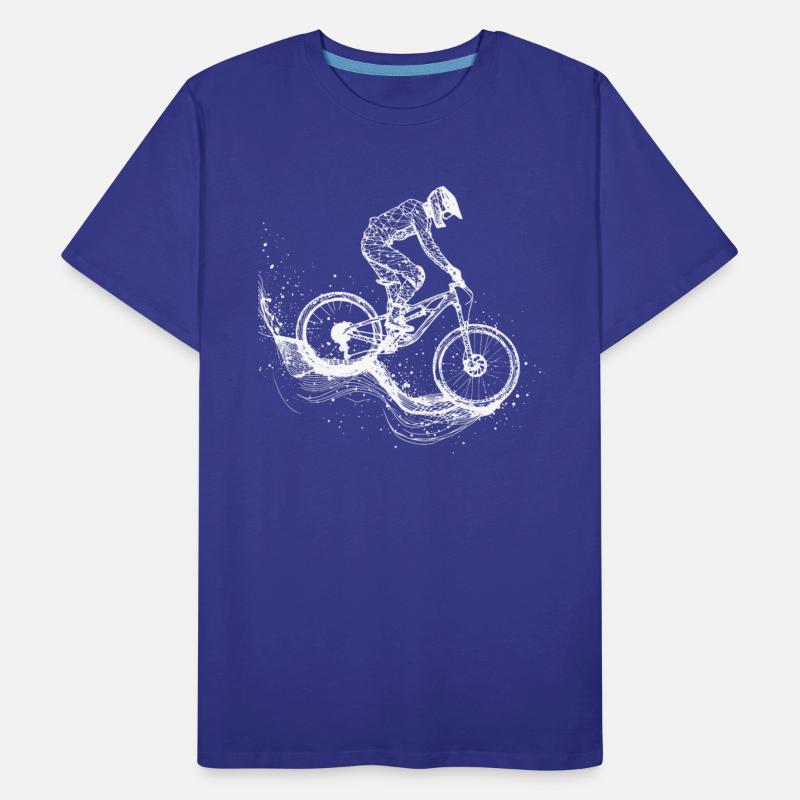 Mountain Biking Drawing