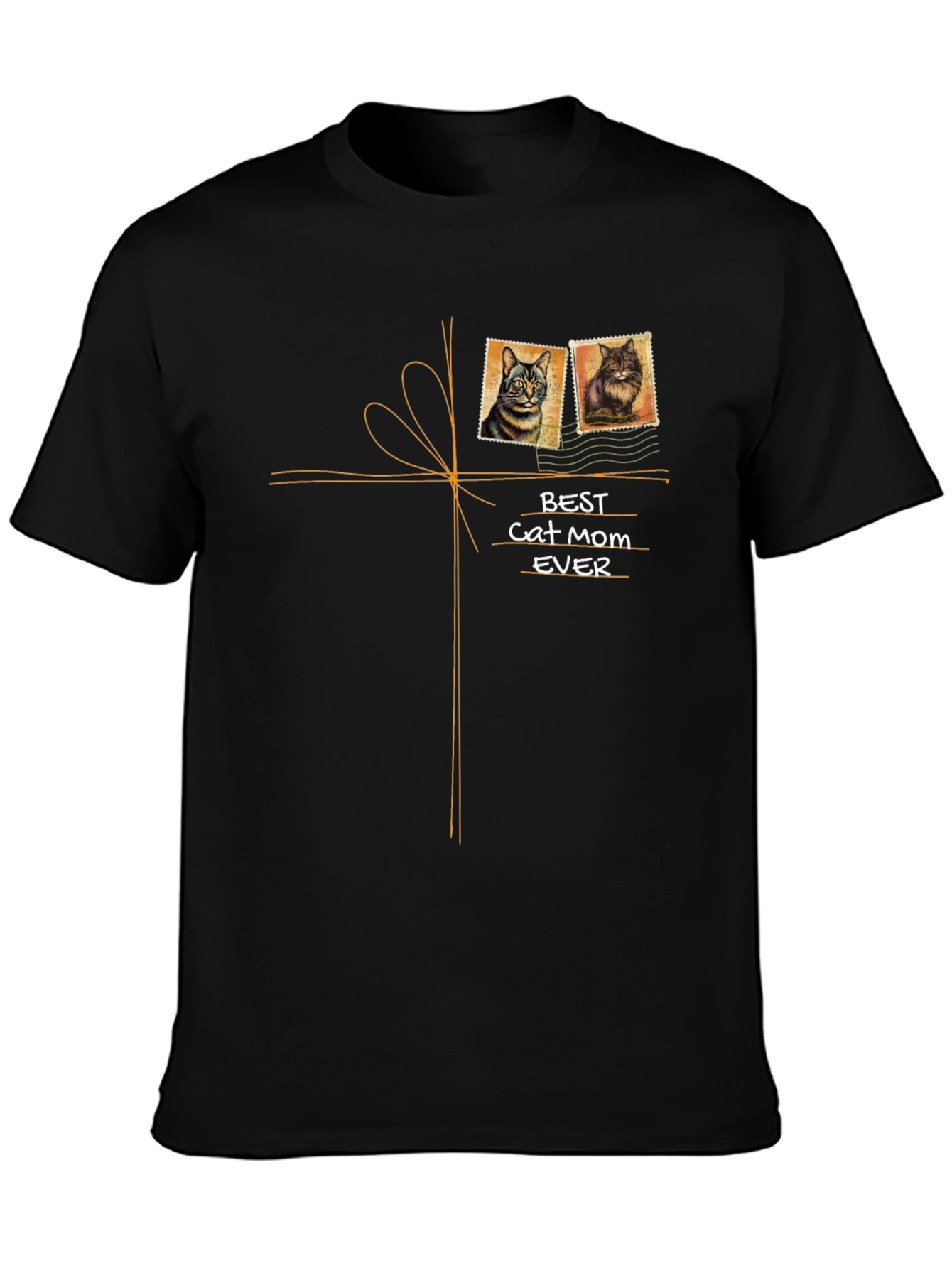 Best Cat Mom Ever Graphic Tee
