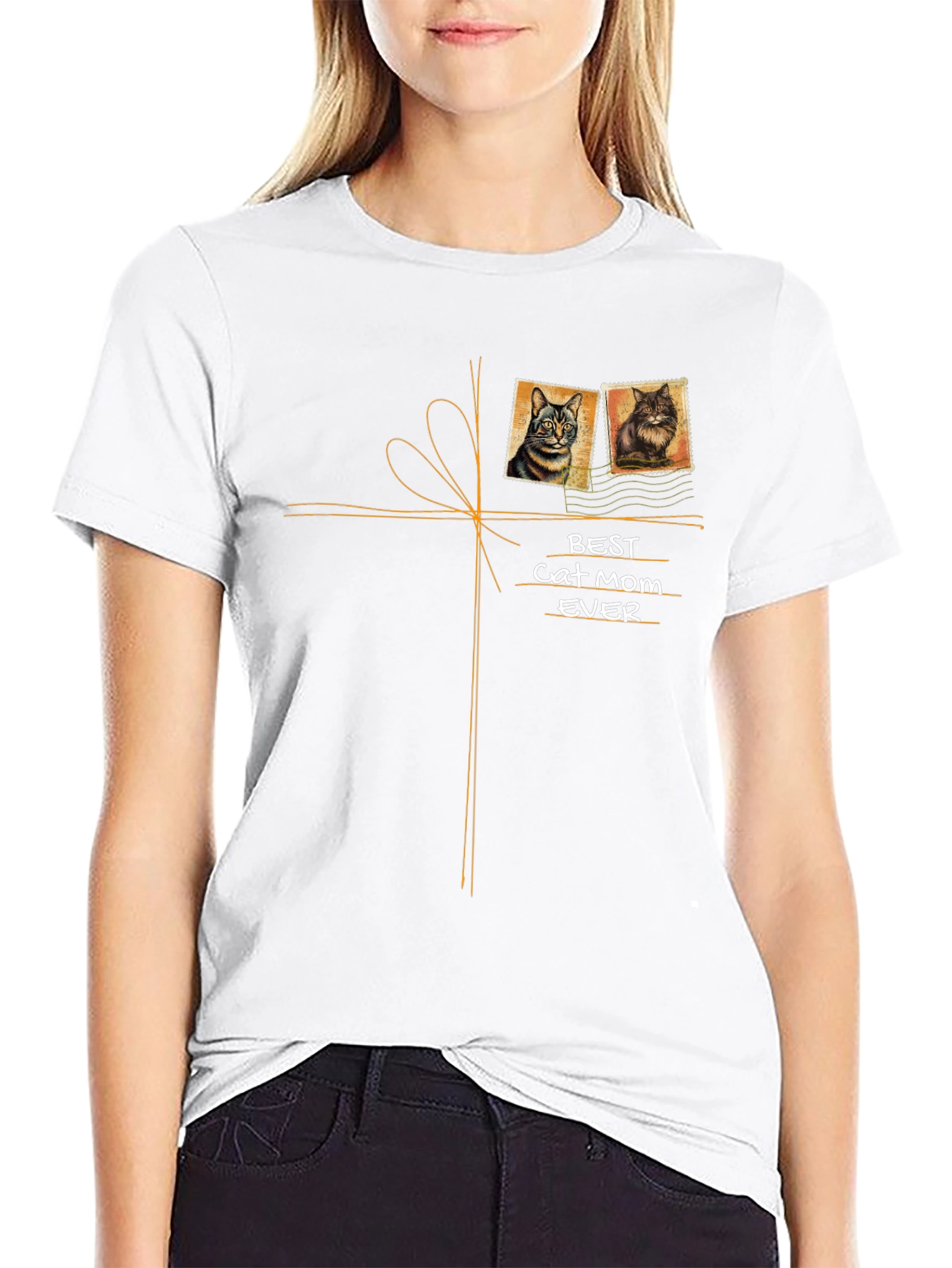 Best Cat Mom Ever Graphic Tee