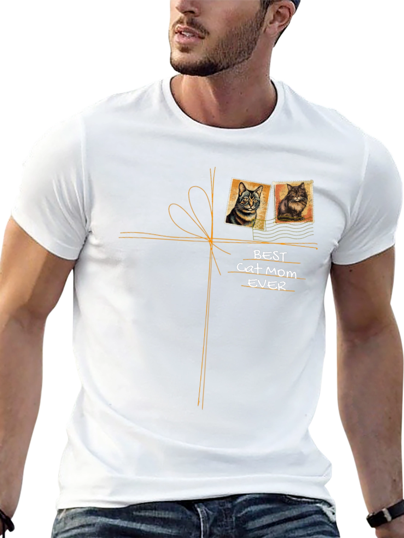 Best Cat Mom Ever Graphic Tee