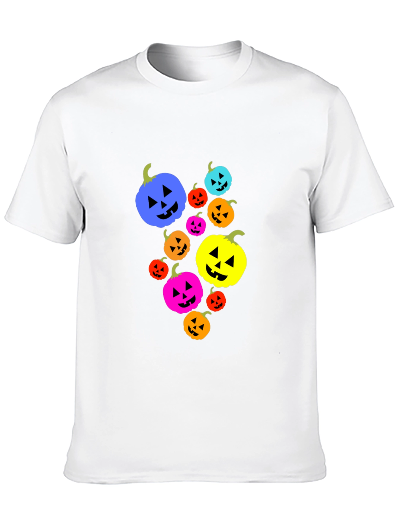 Halloween Pumpkin Patch T-Shirt - Mens Black Tee