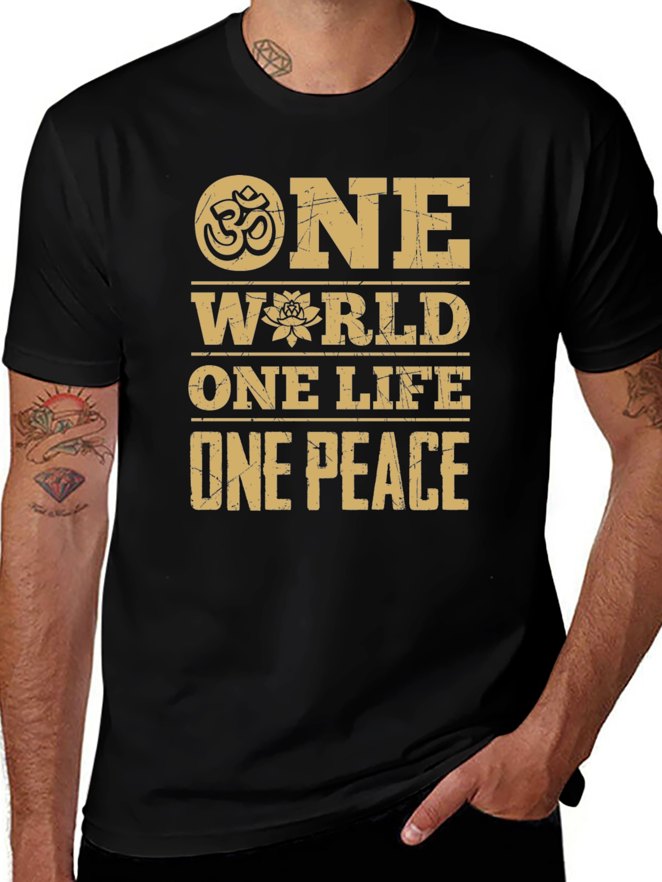 One World One Life Graphic Tee