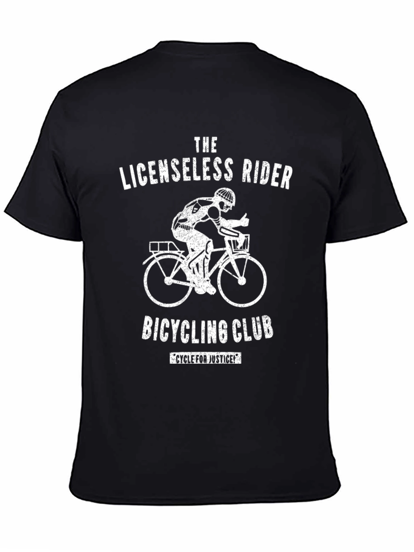 The Licenseless Rider Bicycling Club T-Shirt
