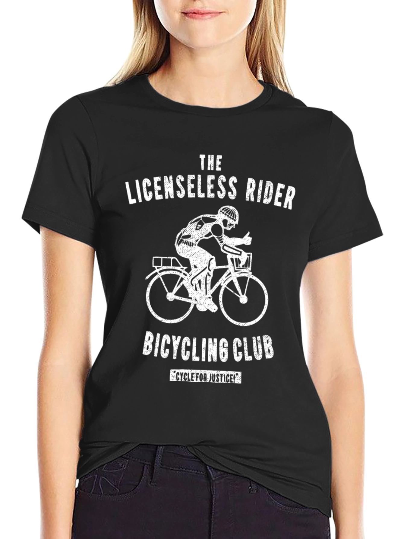 The Licenseless Rider Bicycling Club T-Shirt