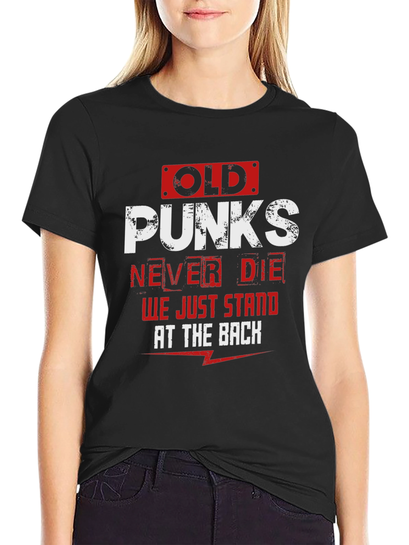 Old Punks Never Die Graphic T-Shirt