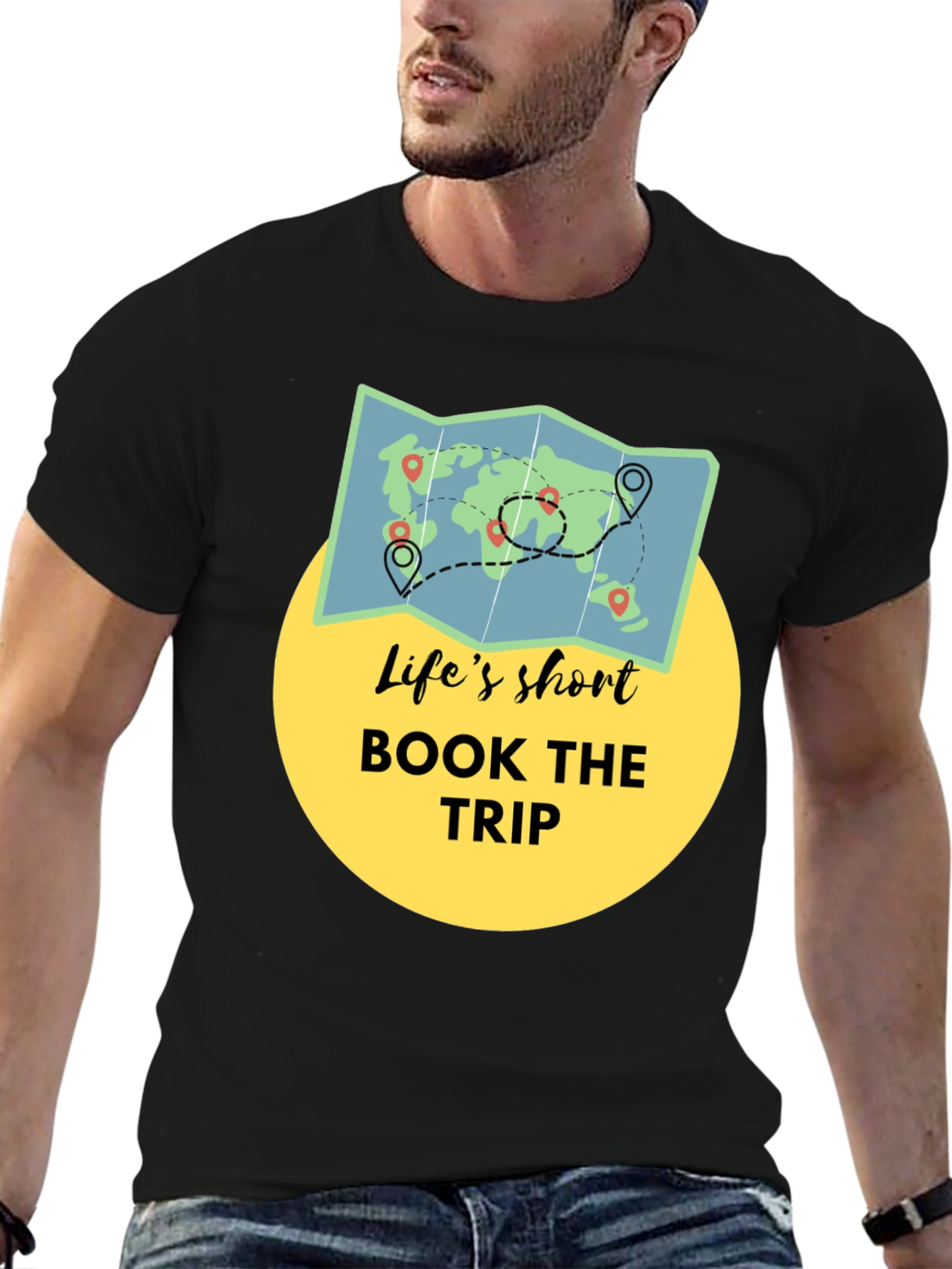 Lifes Short Book The Trip T-Shirt